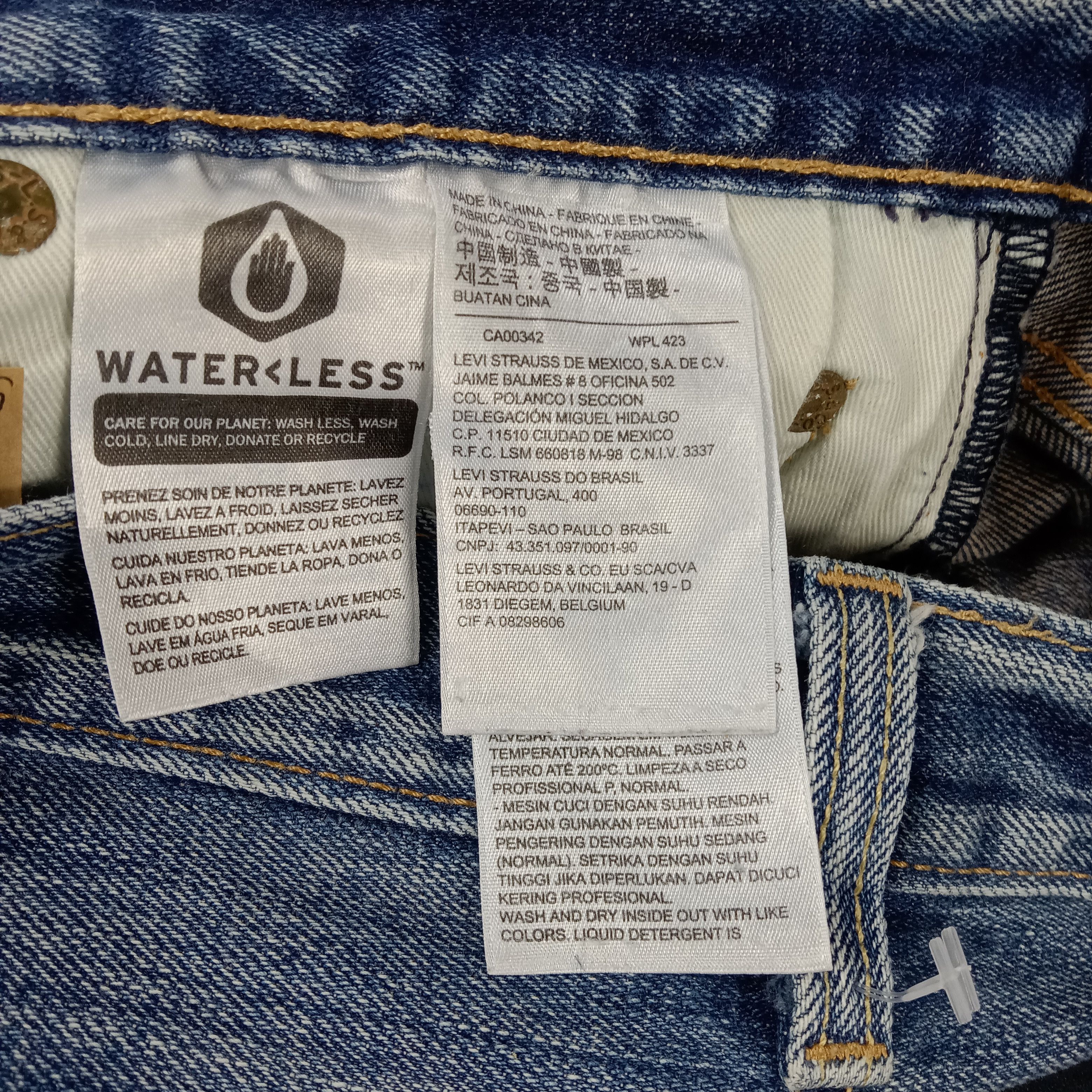 Levi's × Vintage Levi's American Distressed Style Denim Jeans Size US 32 / EU 48 - 14 Thumbnail