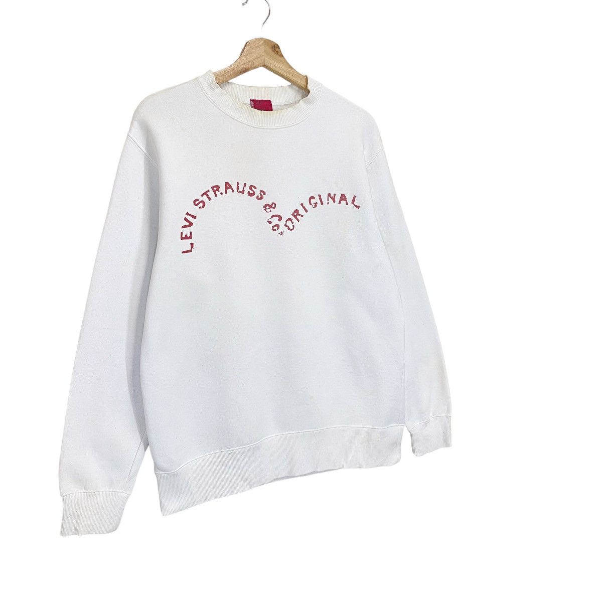 Levi's 90s Levis Big Logo Crewneck Sweatshirt Size M Size US M / EU 48-50 / 2 - 6 Thumbnail