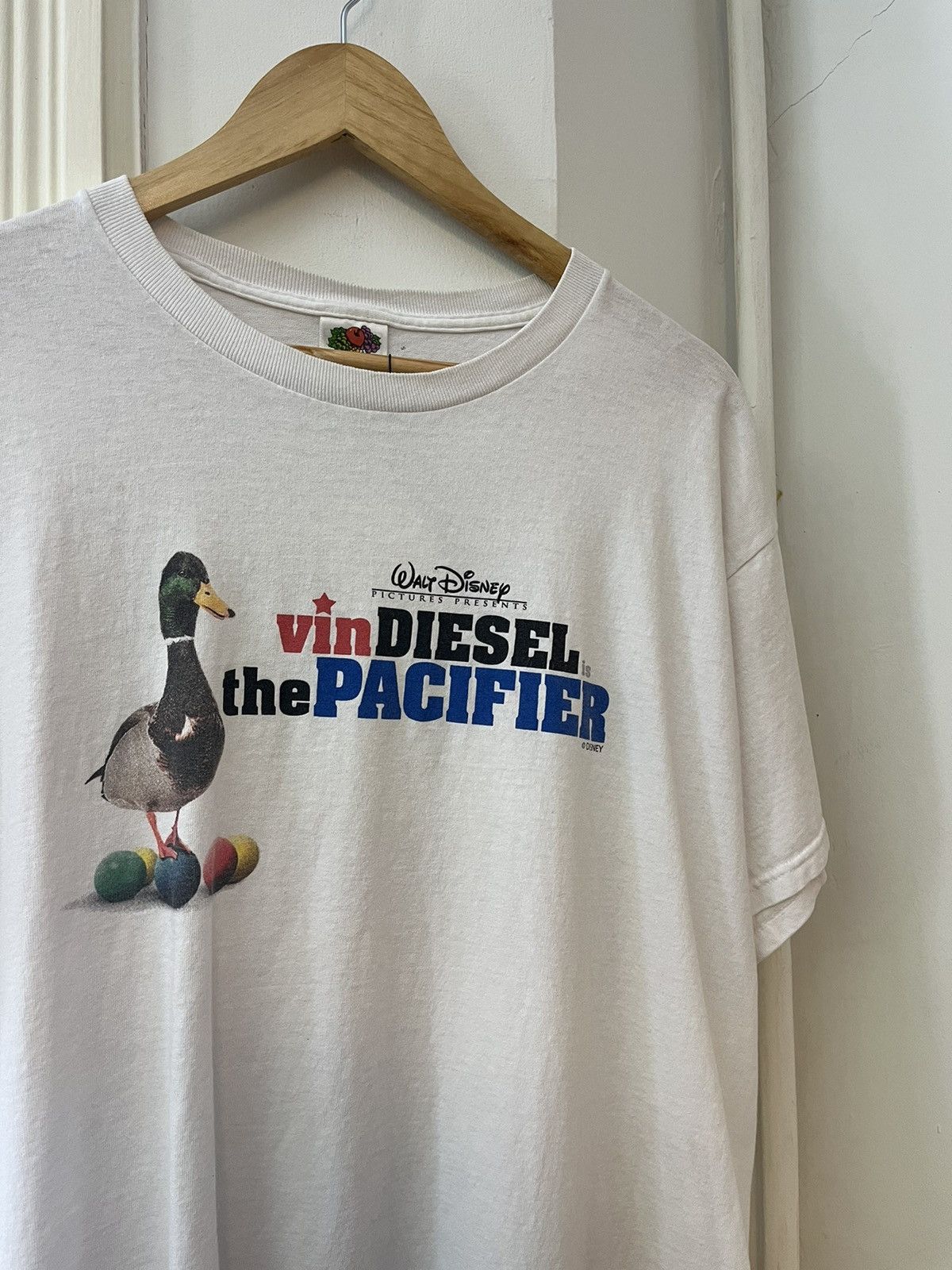 Vintage 2005 Disney’s The Pacifier Movie Tee Size US XL / EU 56 / 4 - 2 Thumbnail