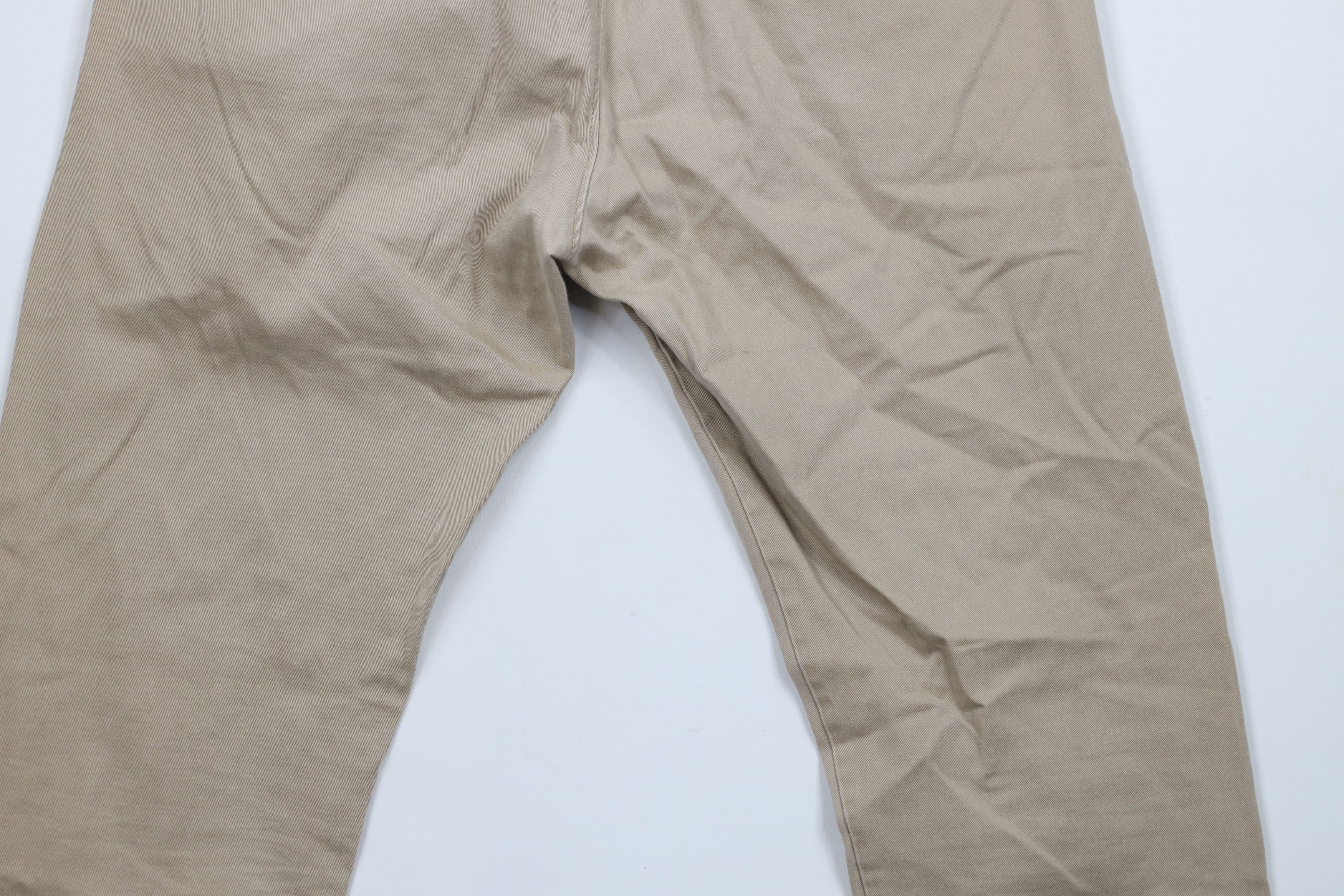 J.Crew × Vintage J Crew The Driggs Slim Fit Chino Pants Trousers Beige Cotton Size US 32 / EU 48 - 10 Thumbnail