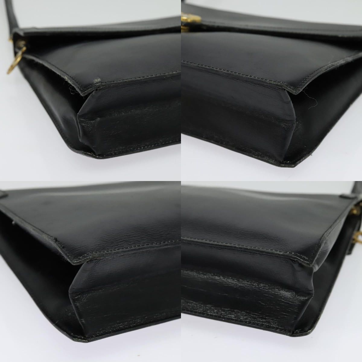 Dior DIOR Shoulder Bag Leather Black Gold Size ONE SIZE - 10 Thumbnail