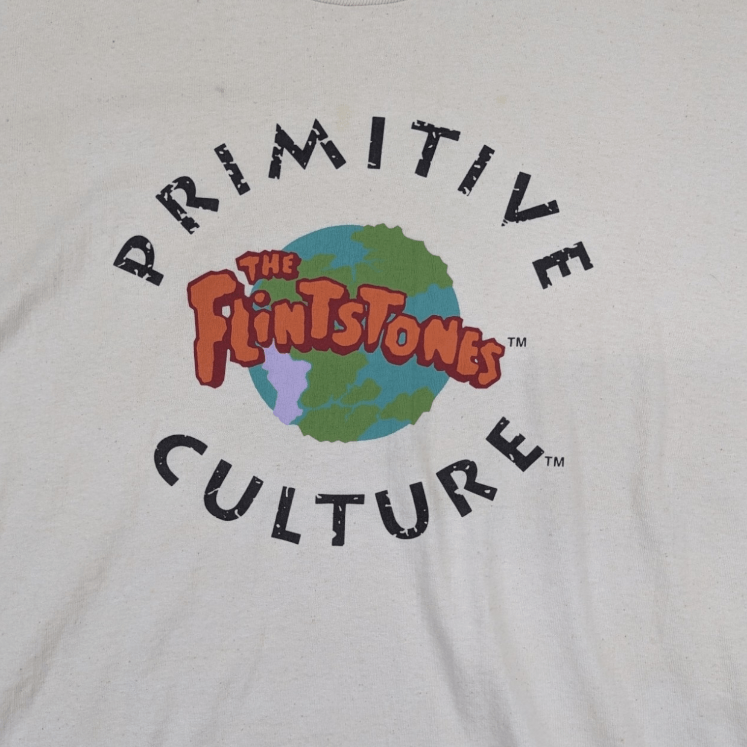 Universal Studios 90'd UNIVERSAL STUDIOS The Flintstones Primitive Culture Tee Size US L / EU 52-54 / 3 - 5 Thumbnail