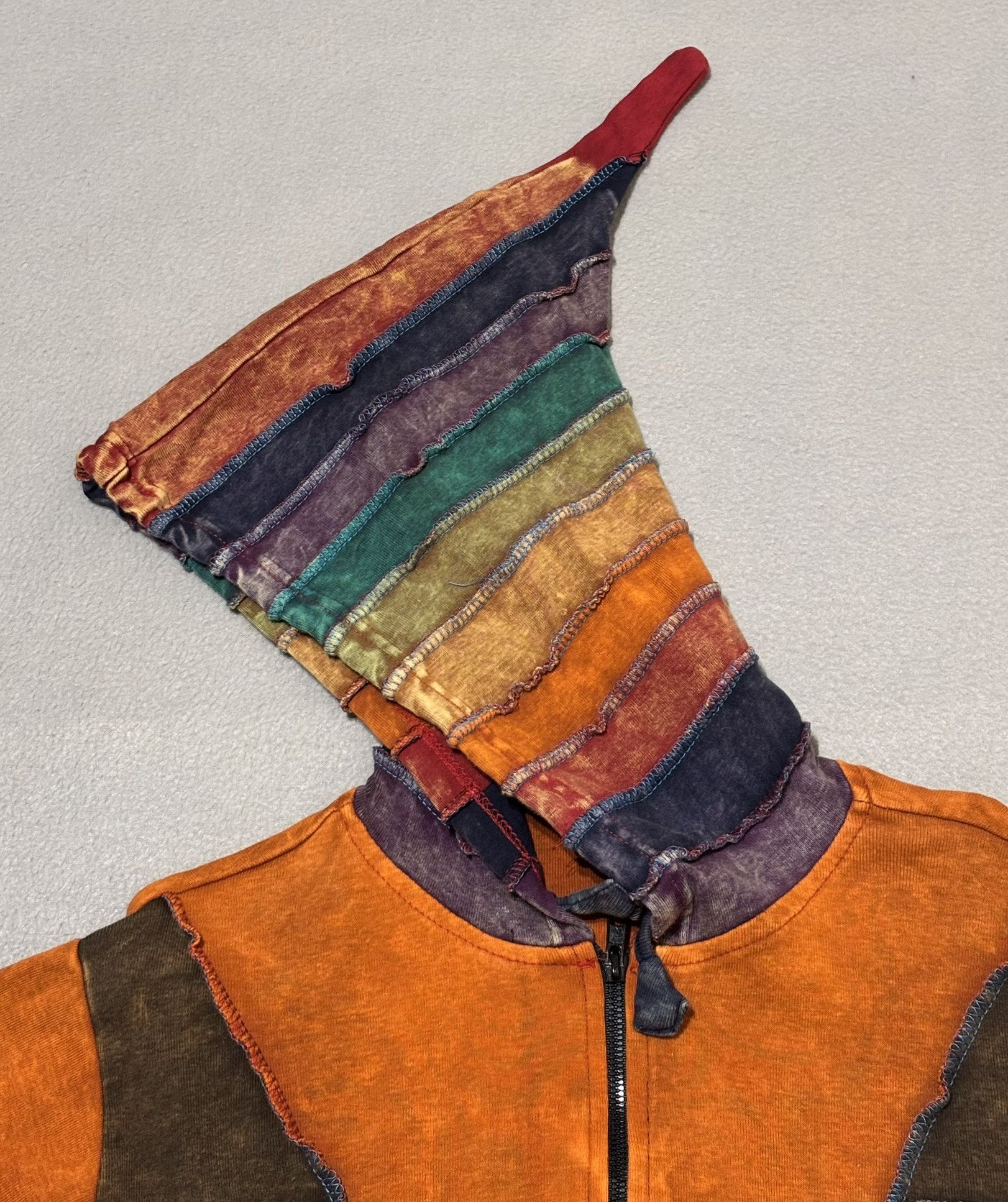 Vintage Boho Hippie Nepal Zip Hoodie Size L Size L / US 10 / IT 46 - 9 Thumbnail