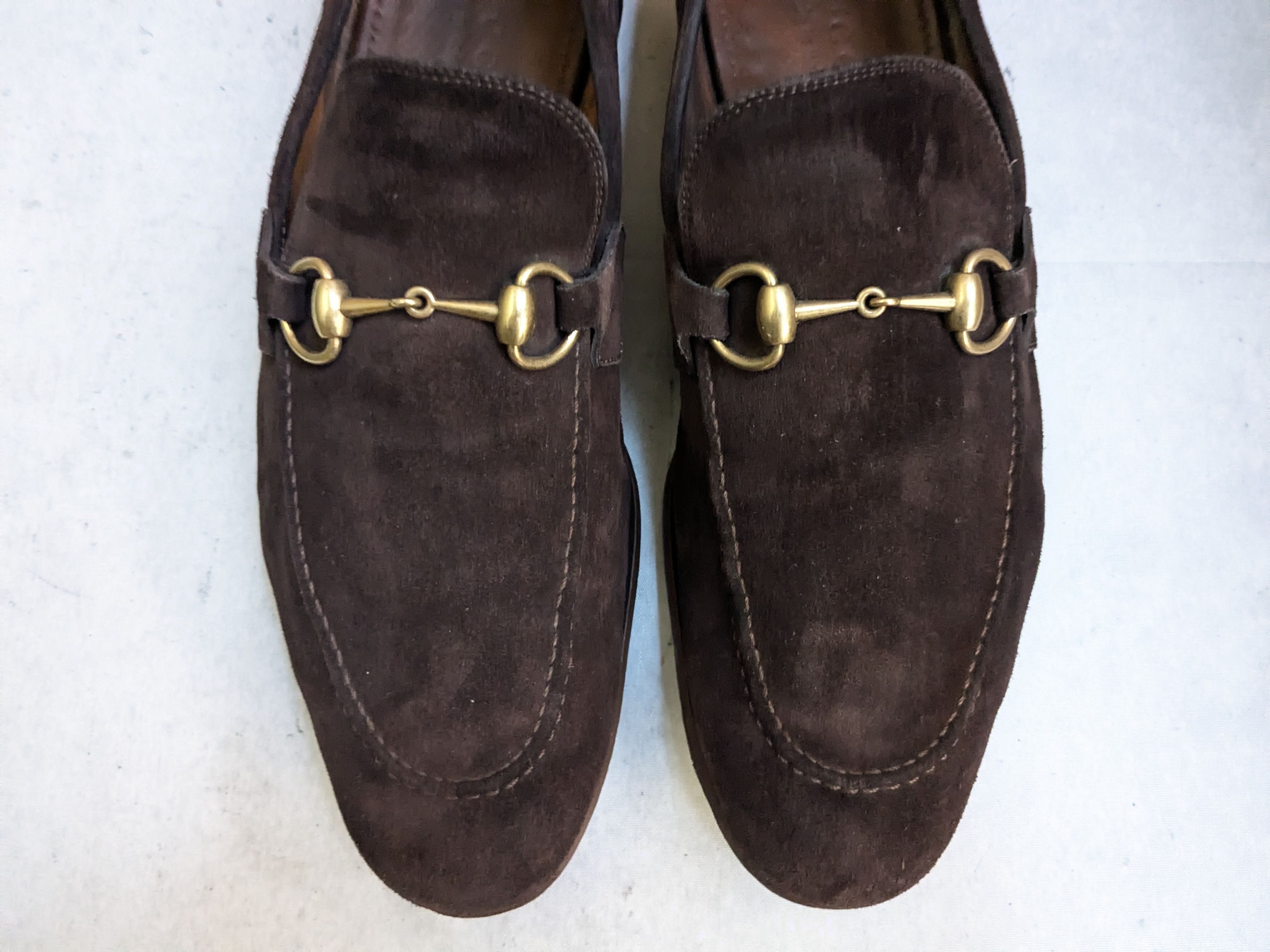Gucci Gucci Horsebit Loafers Brown Suede 10.5 Size US 10.5 / EU 43-44 - 3 Thumbnail