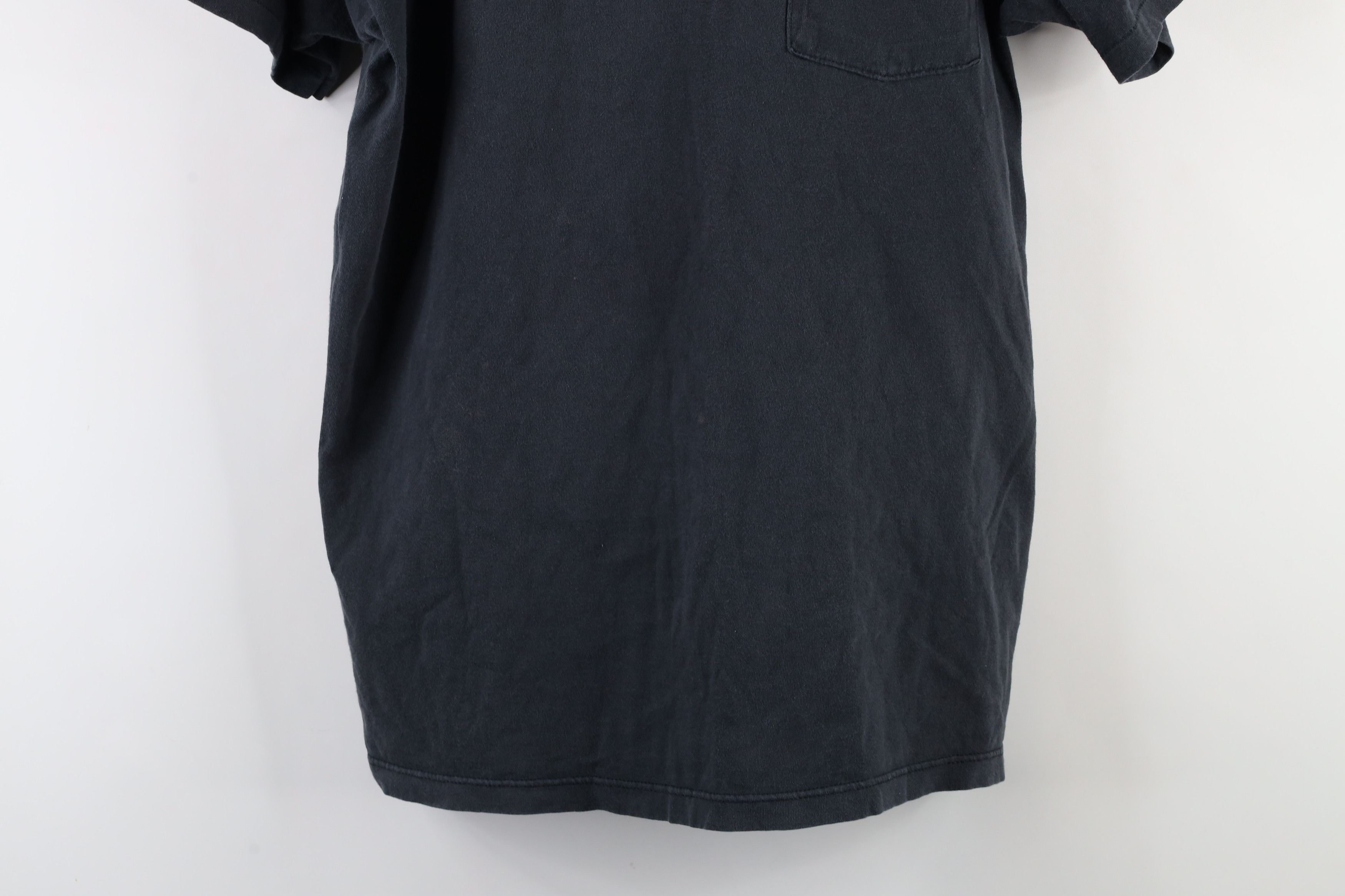 Vintage Vintage 90s Streetwear Short Sleeve T-Shirt Black Cotton USA Size US L / EU 52-54 / 3 - 3 Thumbnail