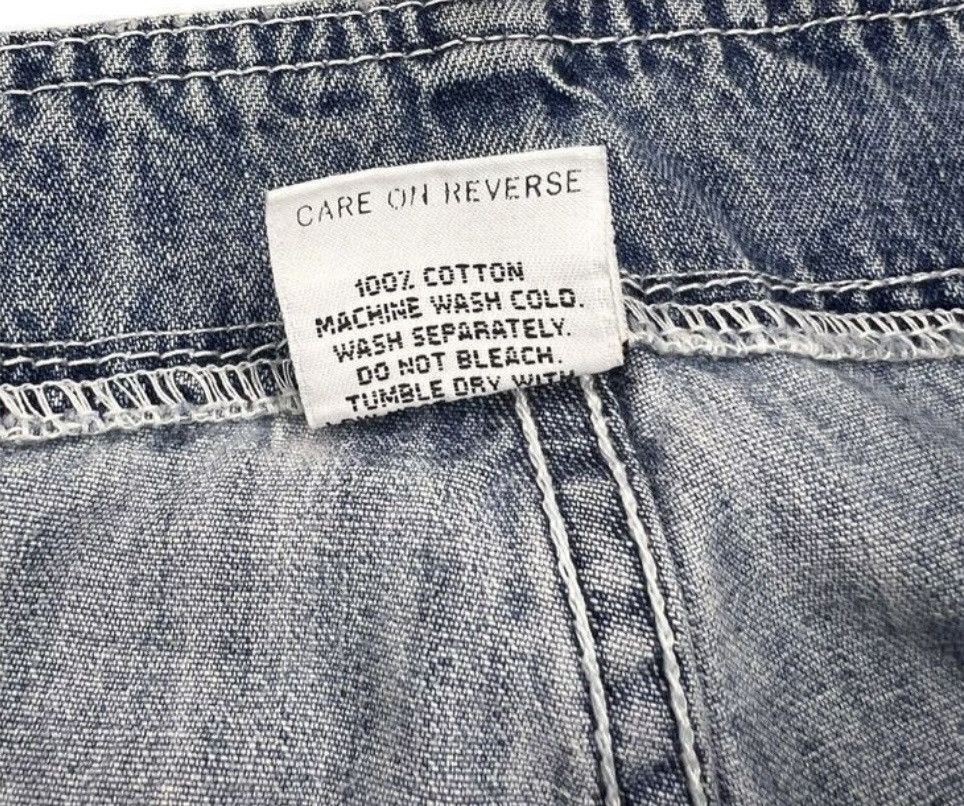 L.E.I. Vtg lei Juniors 7 Lace Flare Low Rise Jeans Light Wash Y2K Size 30" / US 8 / IT 44 - 7 Thumbnail