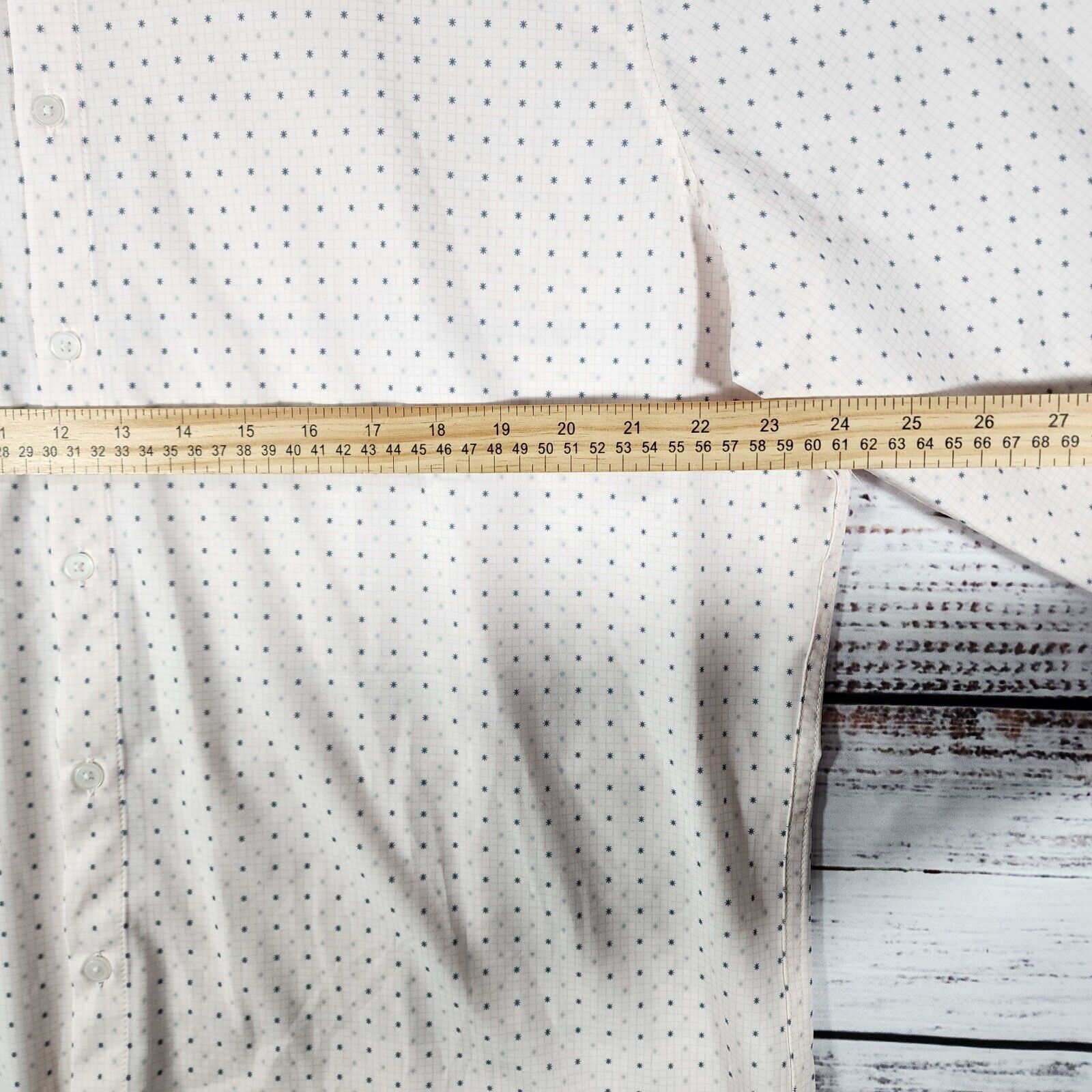 Mizzen+Main Mizzen Main Mens 2XL Pink White Leeward Collection Stars Size US XXL / EU 58 / 5 - 5 Thumbnail
