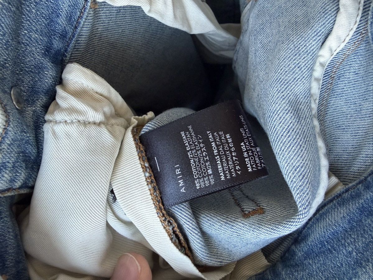 Amiri Unaltered LN Amiri Shotgun Jeans Size US 32 / EU 48 - 11 Thumbnail