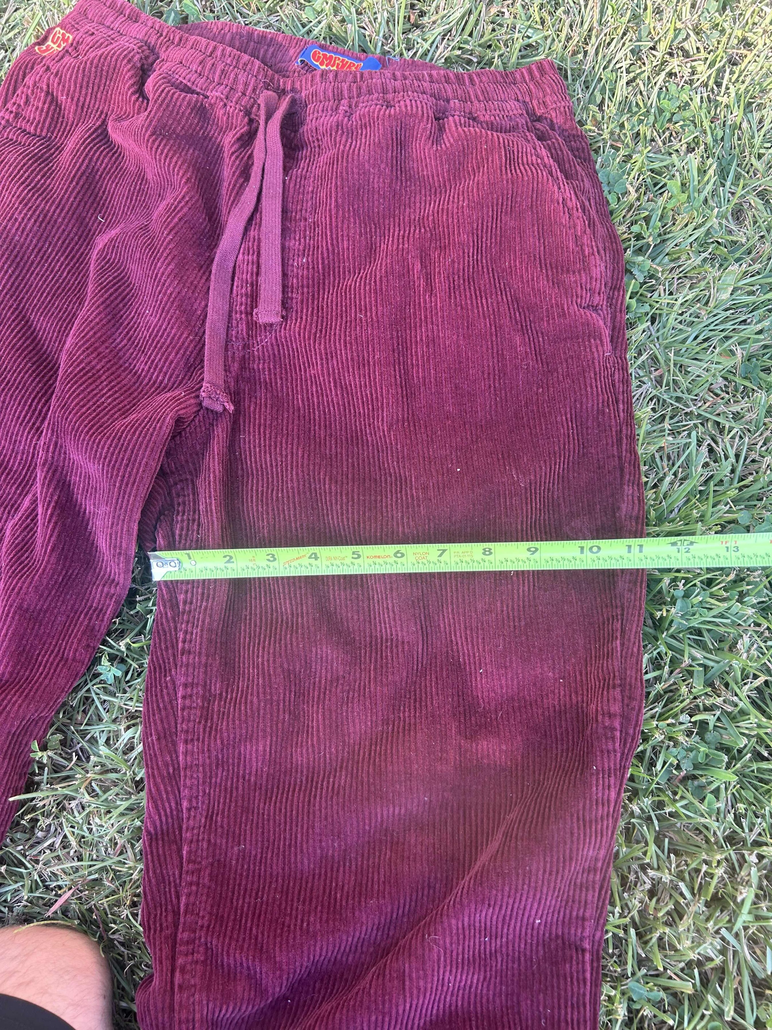 Empyre Empyre maroon corduroy skate pants Size US 32 / EU 48 - 3 Thumbnail