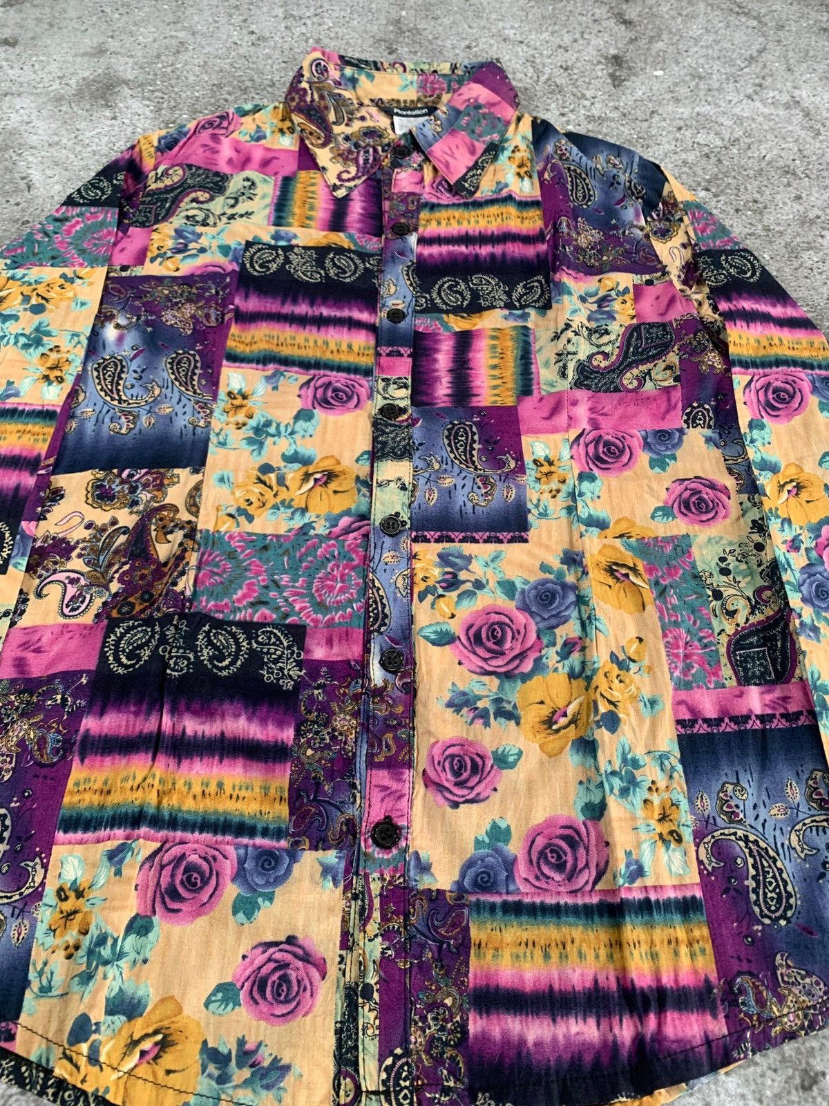 Issey Miyake Plantation By Issey Miyake Floral Shirt Size US M / EU 48-50 / 2 - 3 Thumbnail