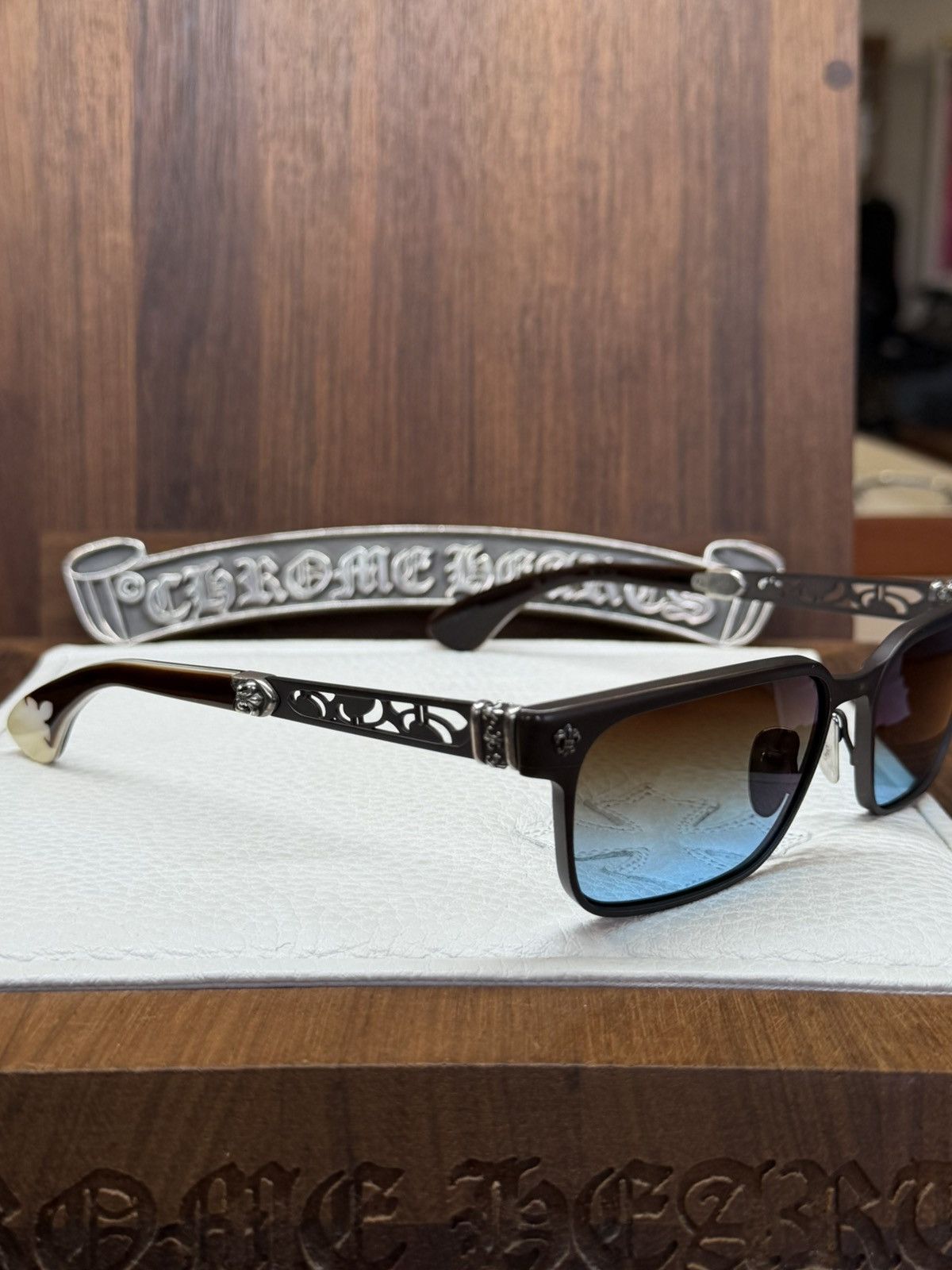 Chrome Hearts Chrome Hearts Pawsmuc Glasses Size ONE SIZE - 1 Thumbnail