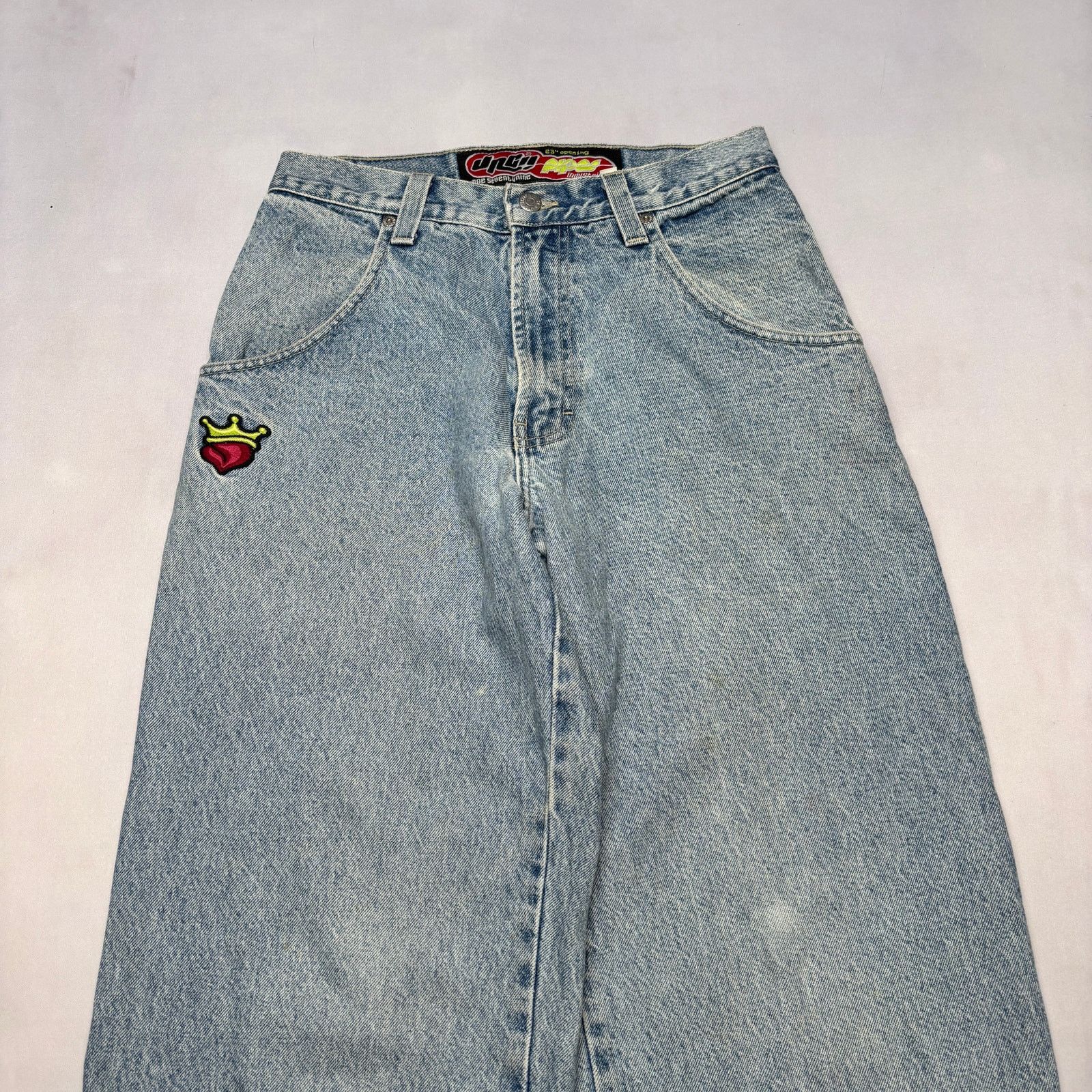 JNCO × Vintage Vintage 90s JNCO 179 Pipes Wide Leg Baggy Jeans 29x29 Y2K Size US 29 - 2 Thumbnail
