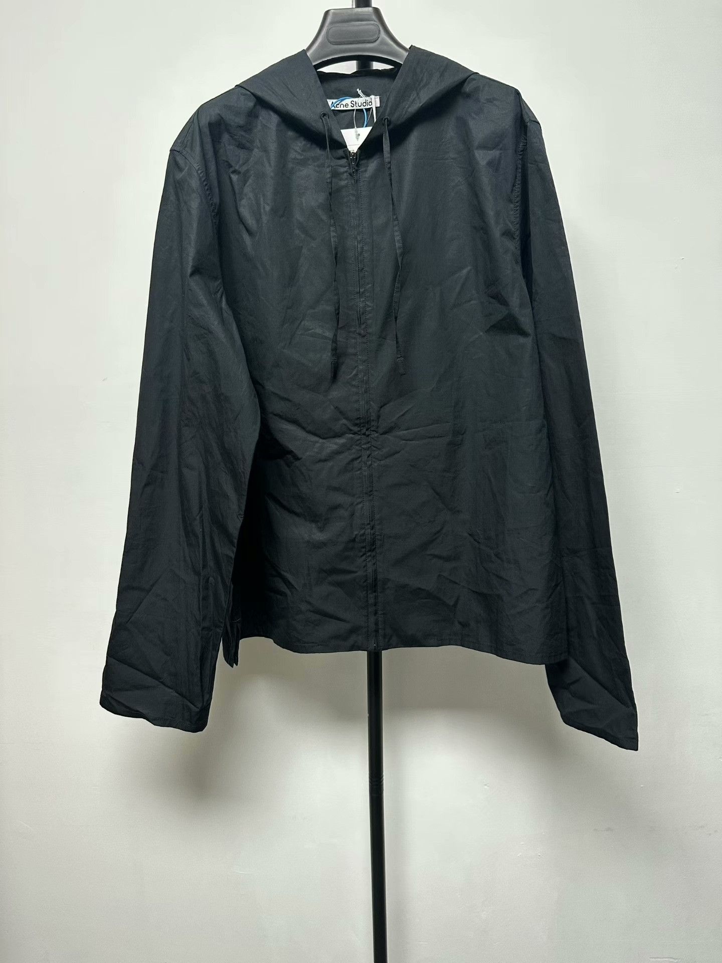 Acne Studios Acne Studios Stockholm 1996 Hooded Shirt Size 50 Size US M / EU 48-50 / 2 - 1 Thumbnail