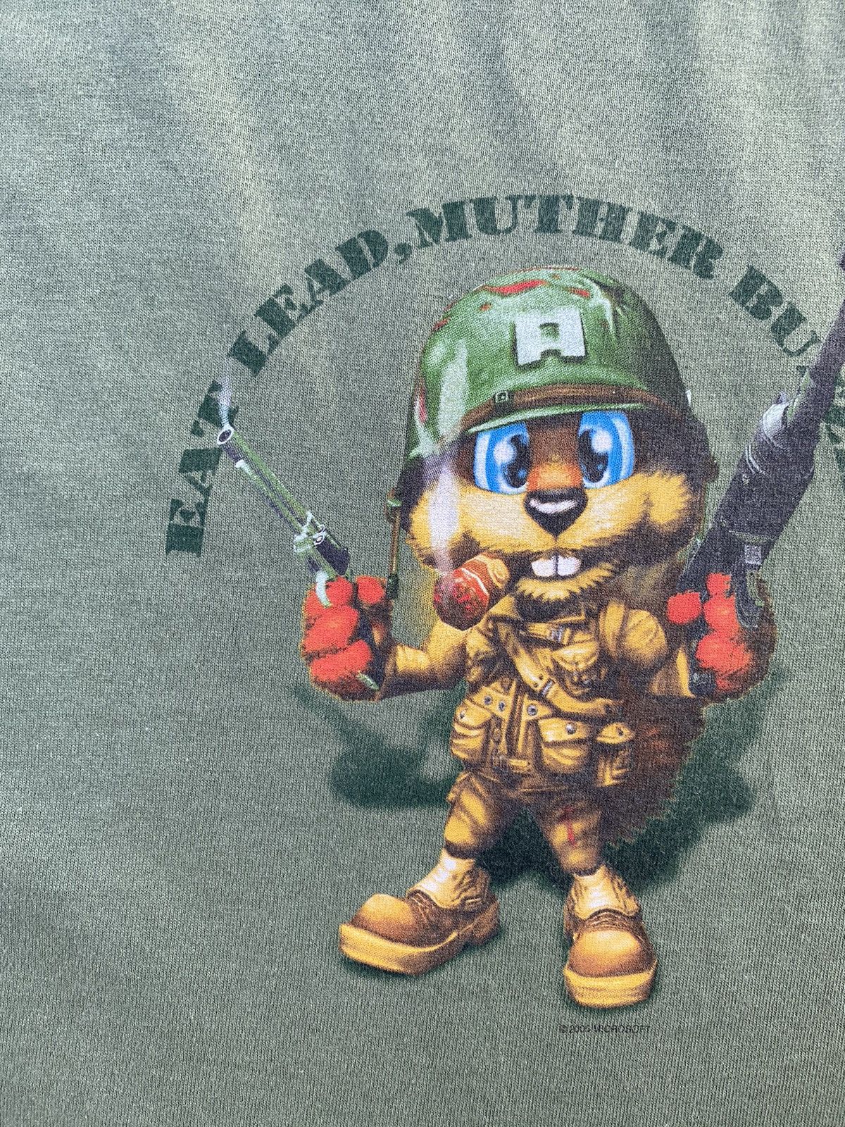 Vintage Sick🔥Rare Vintage Conkers Live & Reloaded Xbox Games Tees Size US L / EU 52-54 / 3 - 5 Thumbnail