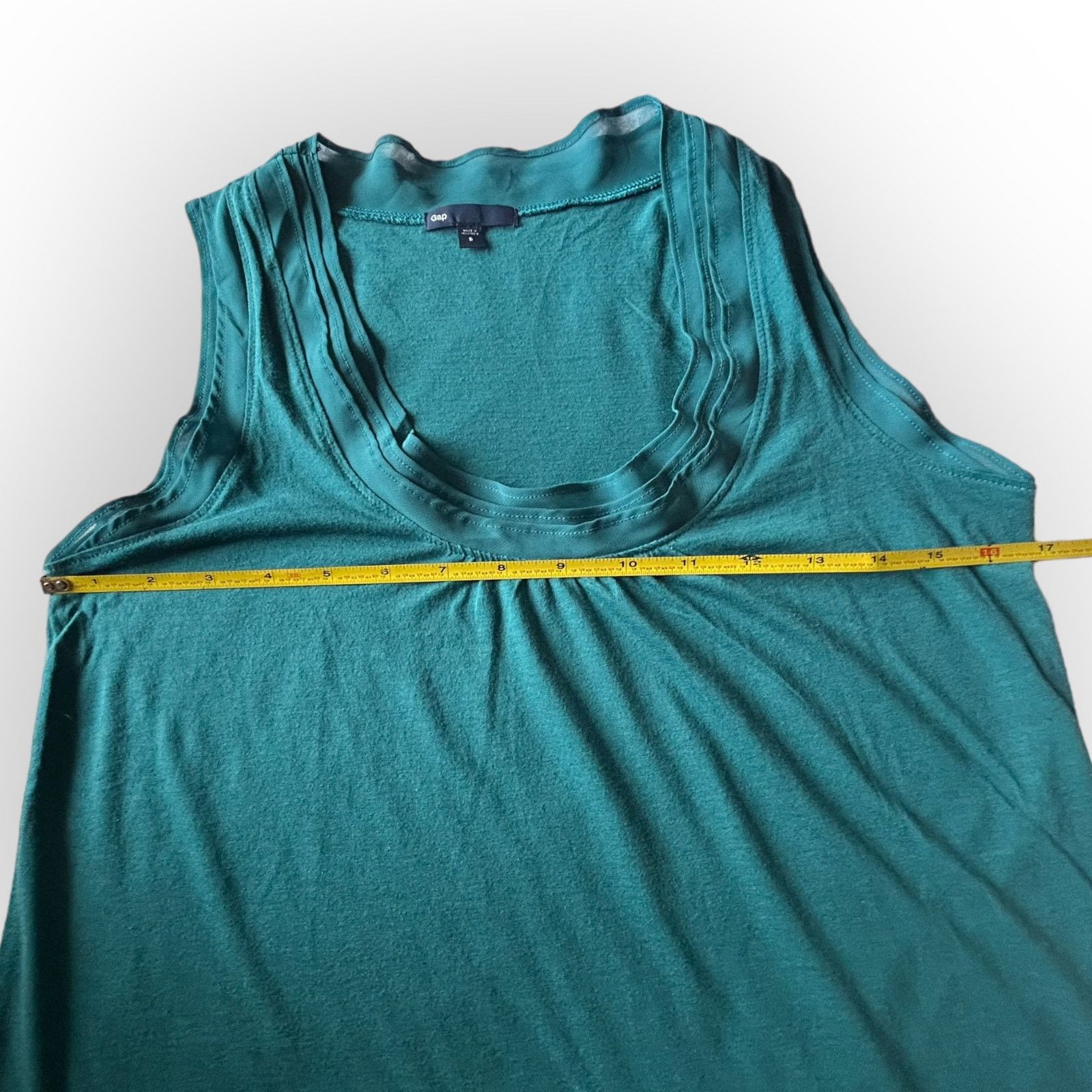 Gap Women’s Teal Gap Tank Top Blouse | Size Small Size S / US 4 / IT 40 - 5 Thumbnail