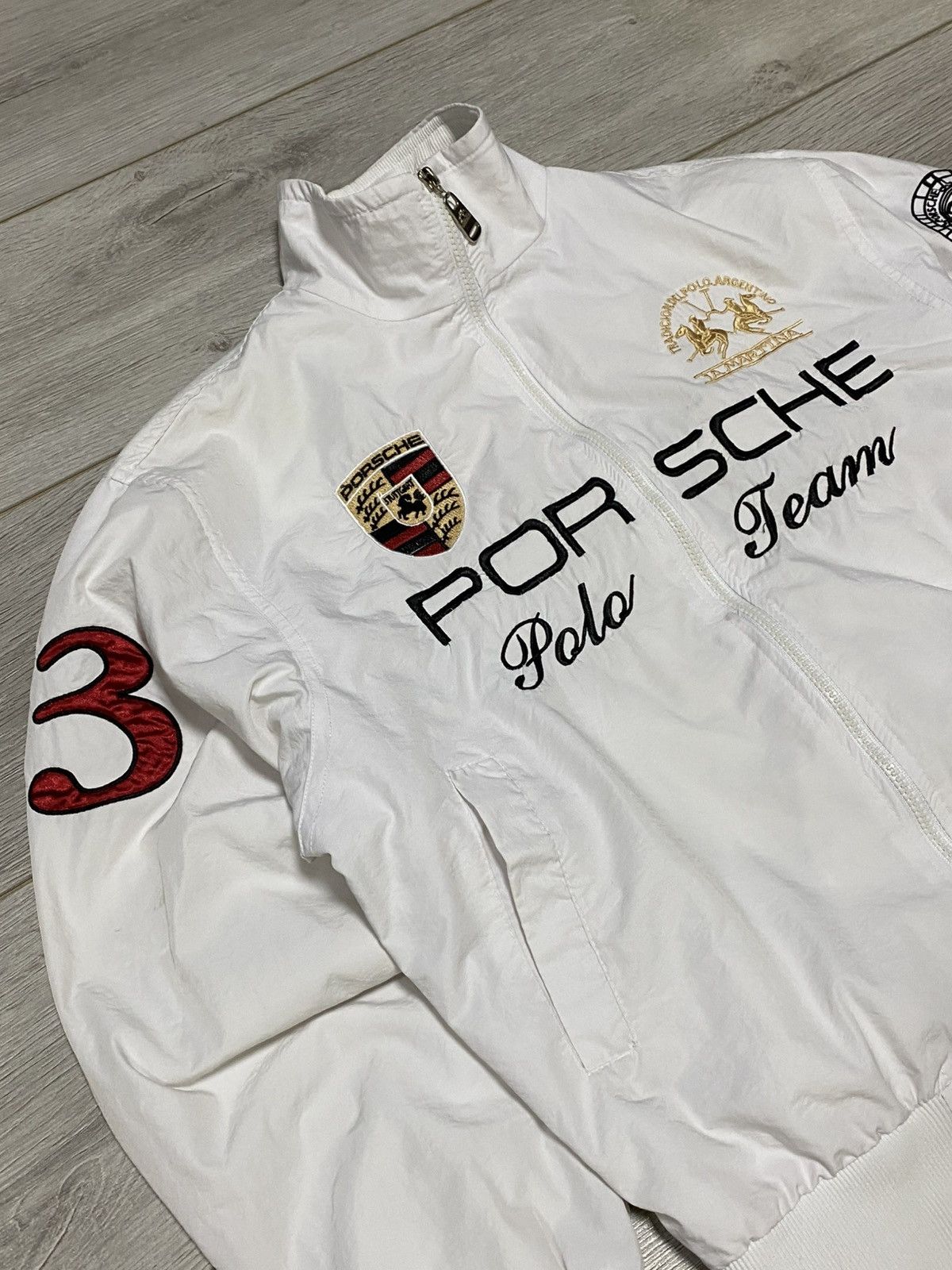 La Martina La Martina Porsche spell big logo windbreaker cropped eb0 Size US S / EU 44-46 / 1 - 7 Thumbnail