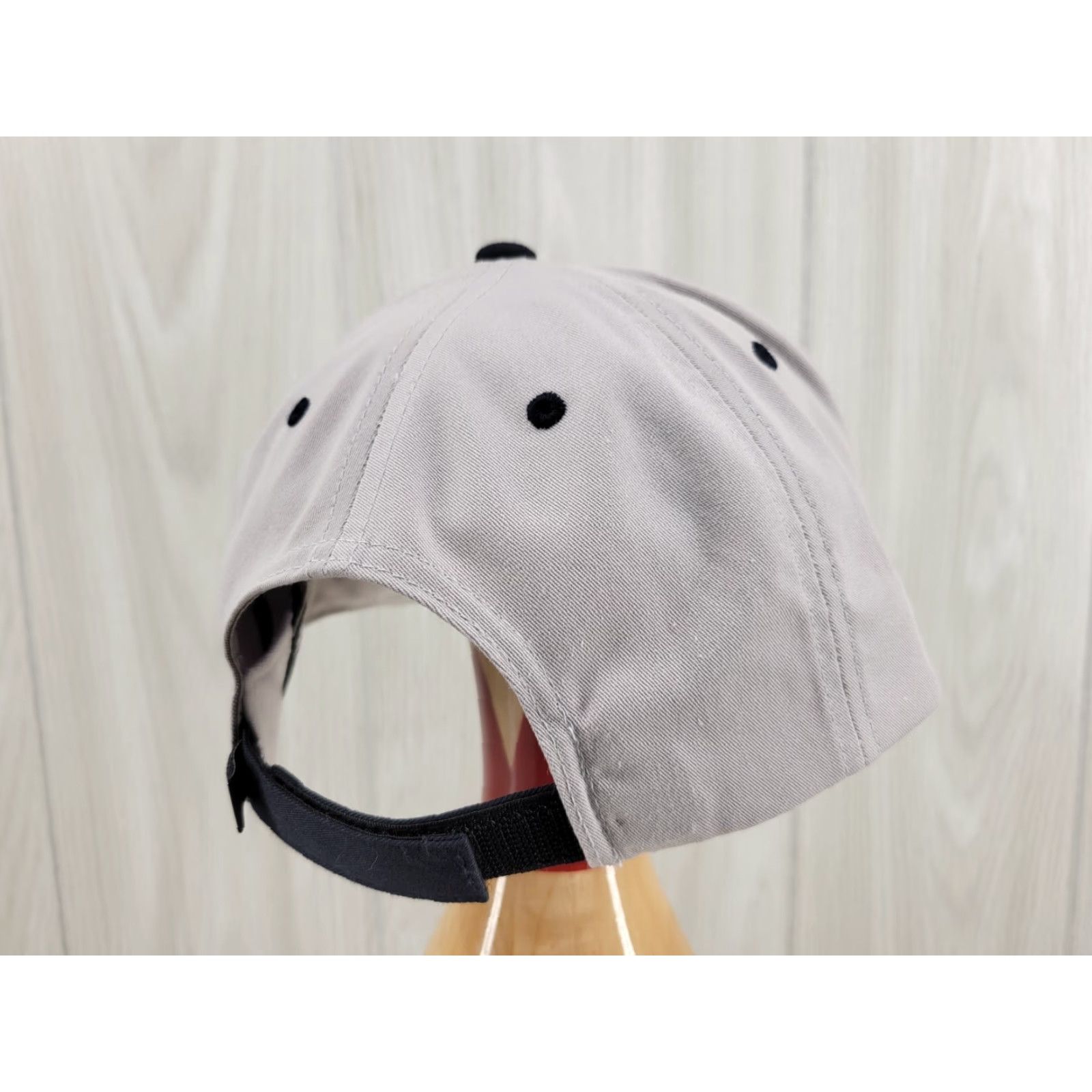 Logo 7 Pacific Headwear Gray Snapback Trucker Hat Ball Cap H and Bird Logo Unknown H and Bird Logo Size ONE SIZE - 5 Thumbnail