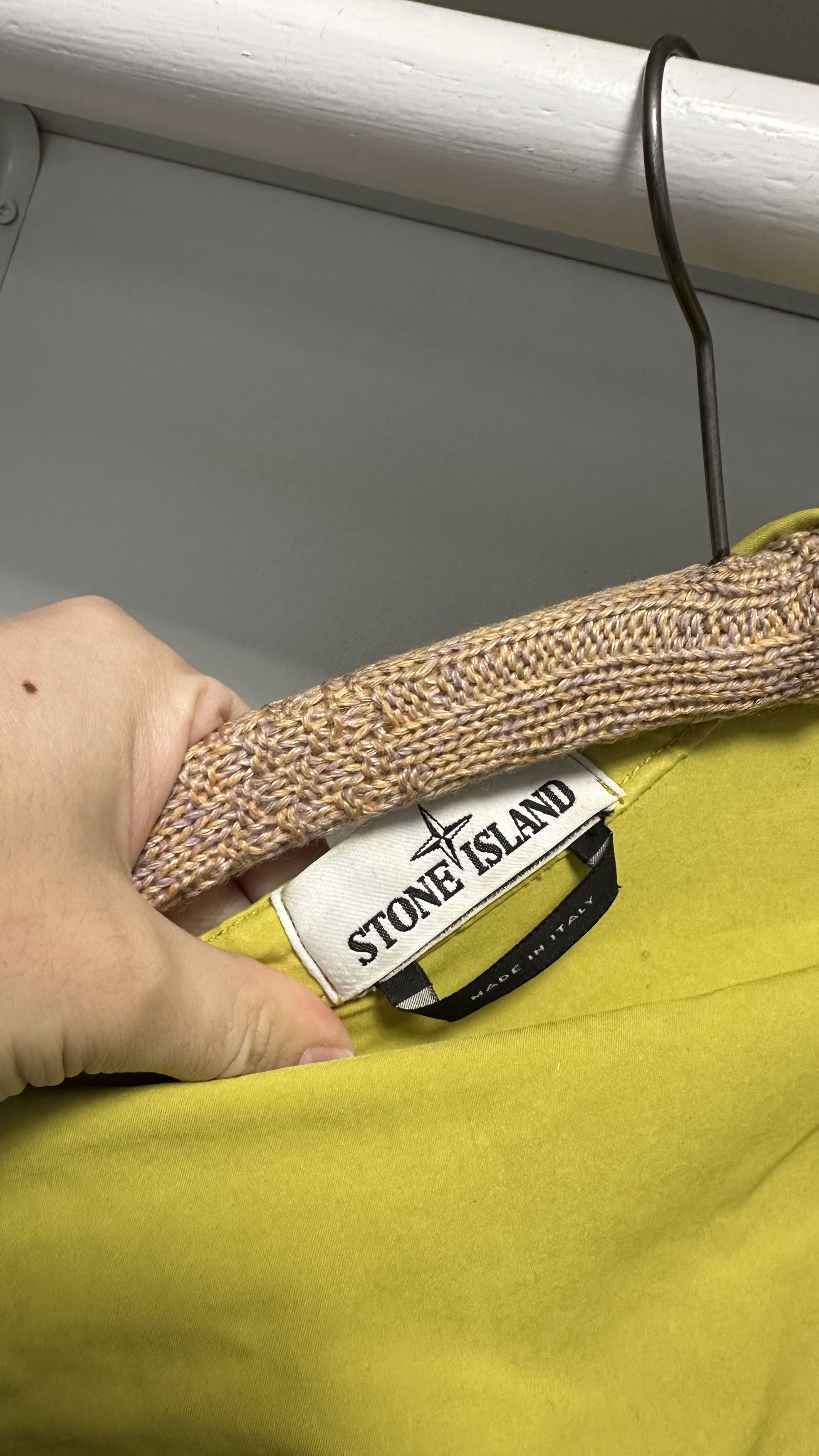 Stone Island Stone Island Yellow David TC Garment Dyed Parka Jacket Size US S / EU 44-46 / 1 - 18 Thumbnail
