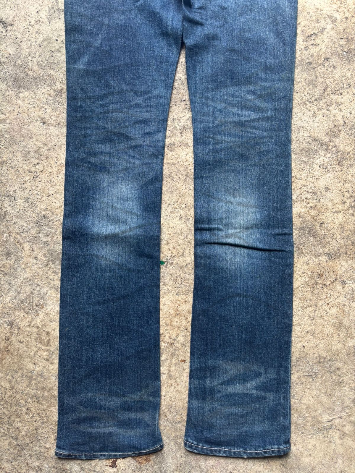 GOSTAR DE FUGA 2000s Gostar De Fuga Claw Marks Washed Jeans Size US 29 - 11 Thumbnail