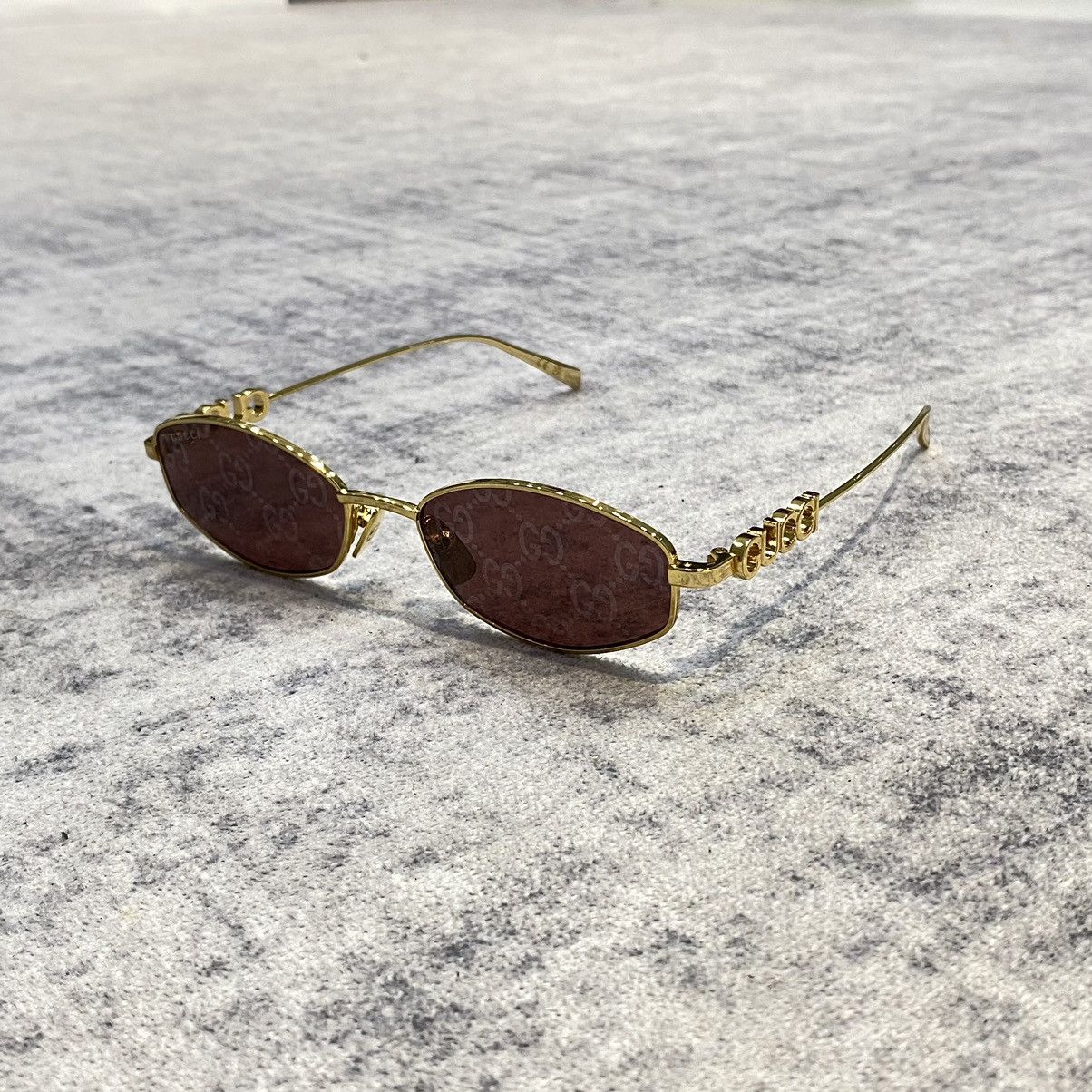 Gucci GUCCI GG1802S 002 GOLD RED Size ONE SIZE - 1 Thumbnail