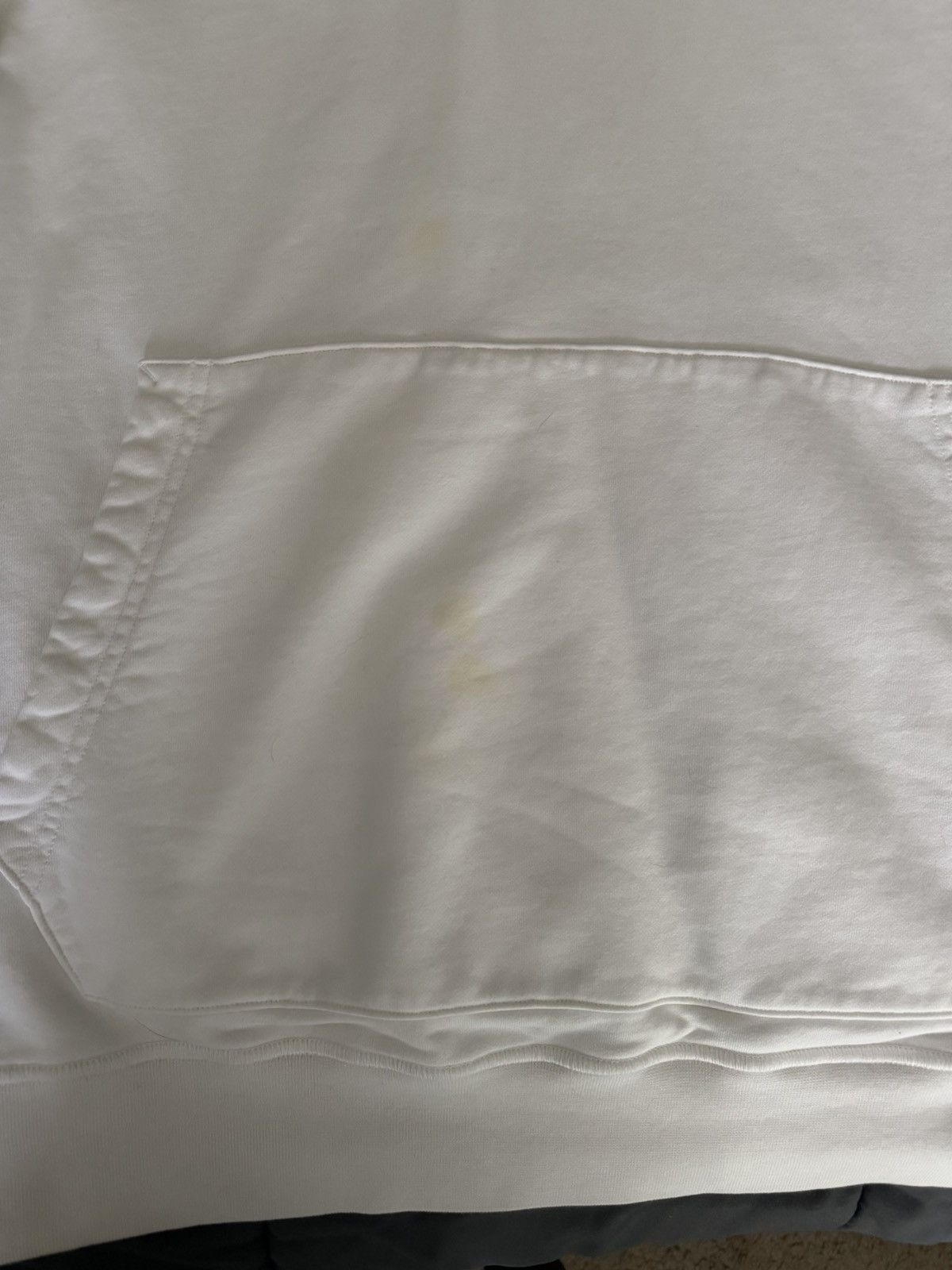 Stone Island Stone Island White Pullover Hoodie XL Size US XL / EU 56 / 4 - 2 Thumbnail