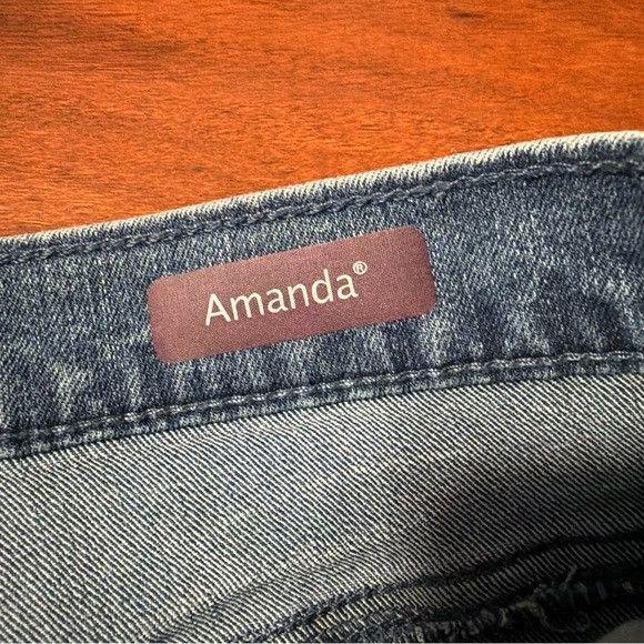 Gloria Vanderbilt Gloria Vanderbilt Classic Straight Leg Amanda Blue Jeans 10 Size 30" / US 8 / IT 44 - 6 Thumbnail