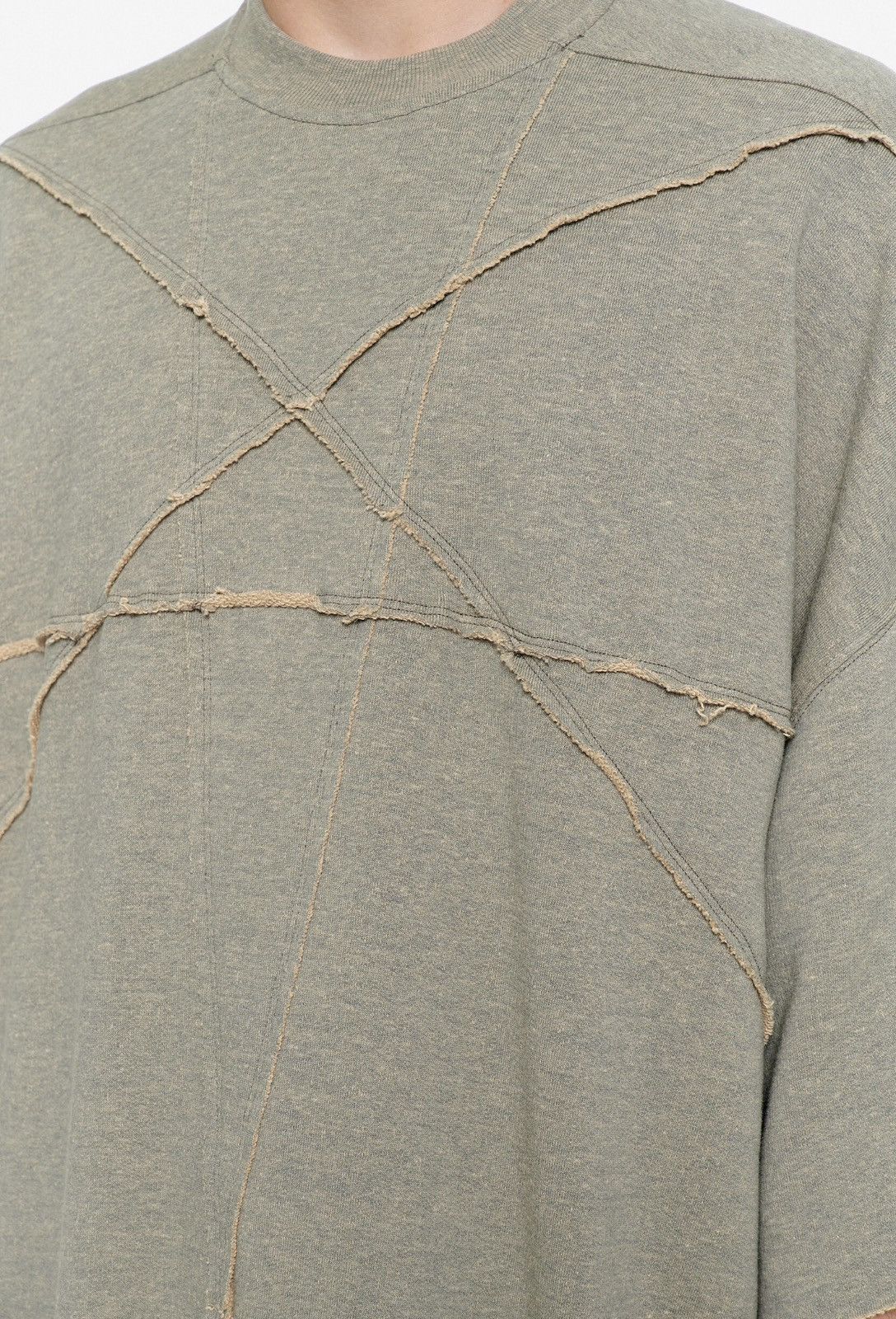 Rick Owens Drkshdw Last Rick Owens Drkshdw Frayed-Detail Tommy T-Shirt Size US M / EU 48-50 / 2 - 3 Thumbnail