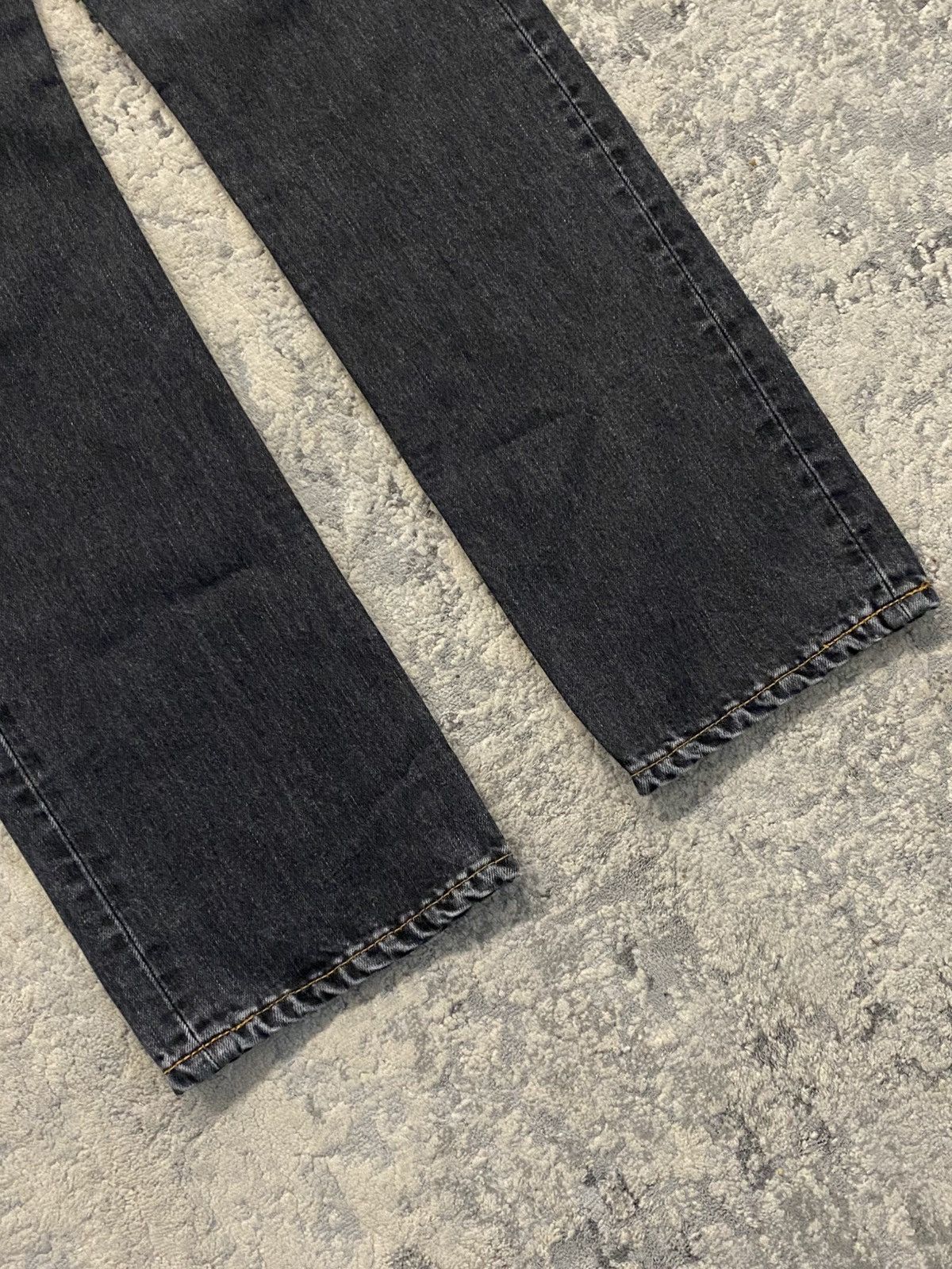 Junya Watanabe Junya Watanabe AD2002 Faded Black Denim Size US 30 / EU 46 - 3 Thumbnail