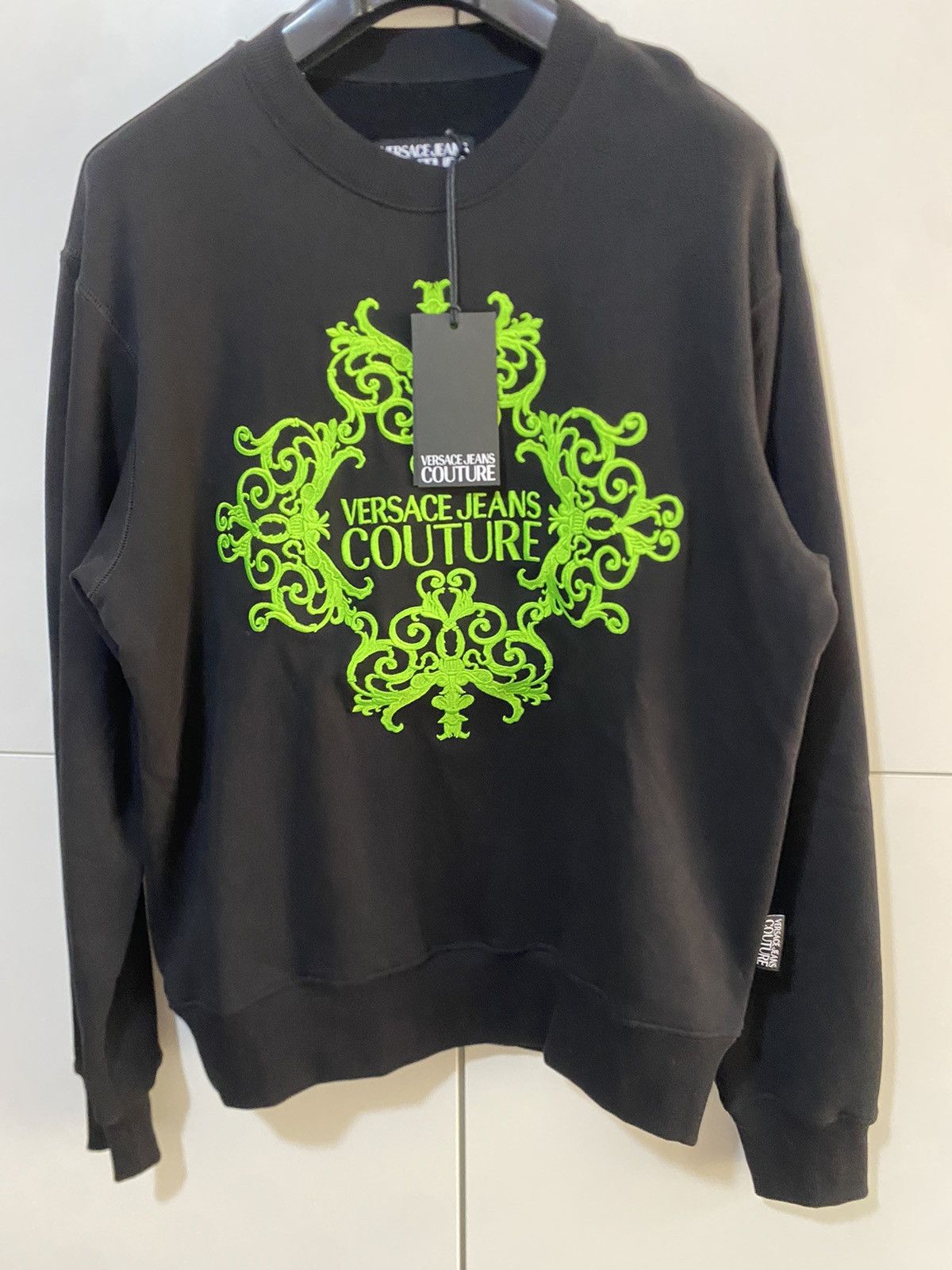 Versace Jeans Couture Versace Jeans Couture Roundneck Sweatshirt, size L, black Size US L / EU 52-54 / 3 - 2 Thumbnail