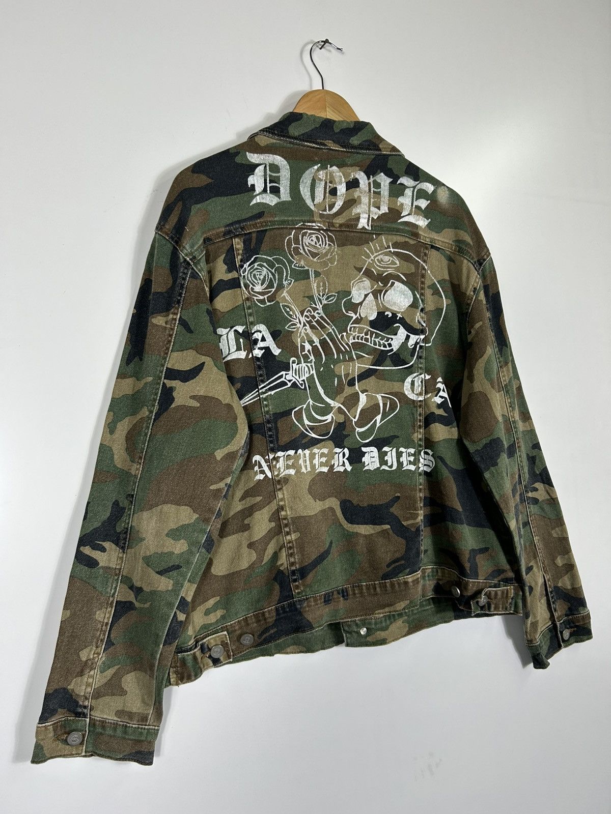 Japanese Brand 🔥Dope Camo Type-3 Trucker Jacket Size US L / EU 52-54 / 3 - 13 Thumbnail