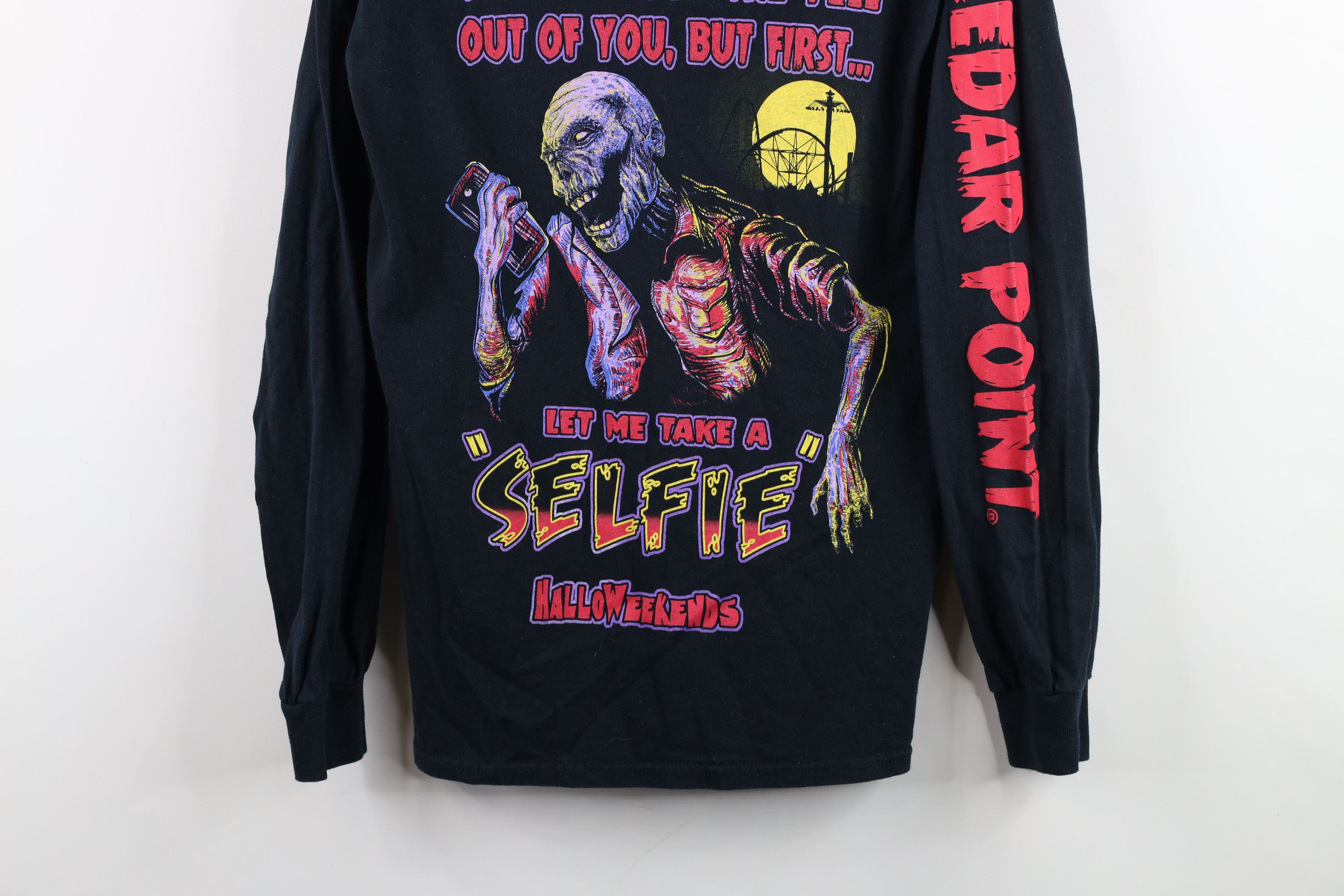 Vintage Vintage Y2K Amusement Park Halloween HalloWeekends T-Shirt Size US S / EU 44-46 / 1 - 3 Thumbnail