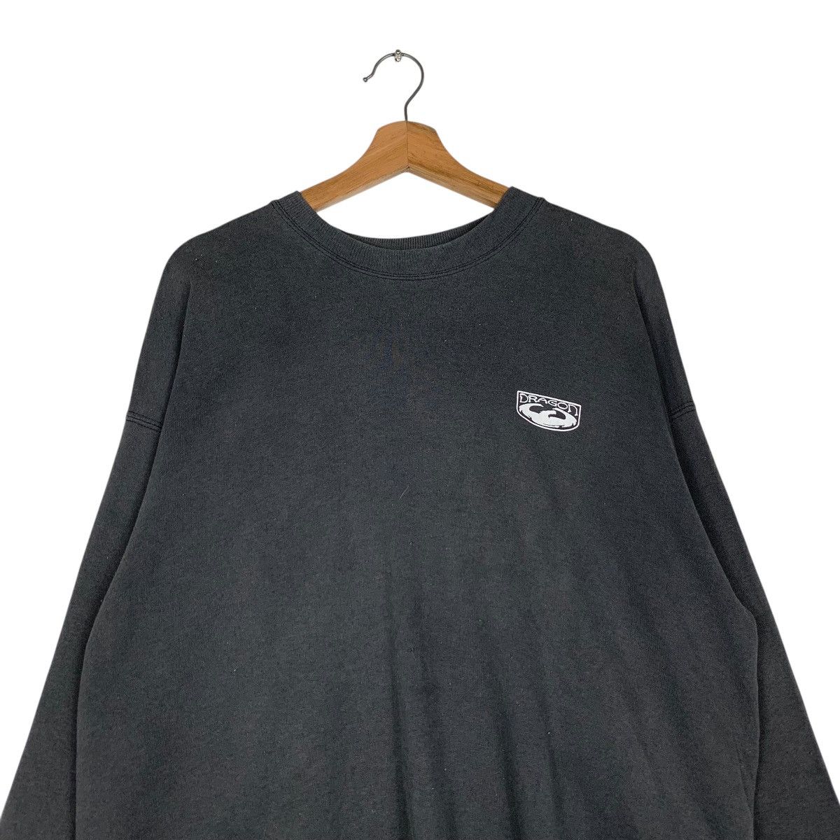 Hanes DRAGON OPTICAL Big Logo Skateboards Sweatshirt #1492-C67 Size US L / EU 52-54 / 3 - 4 Thumbnail