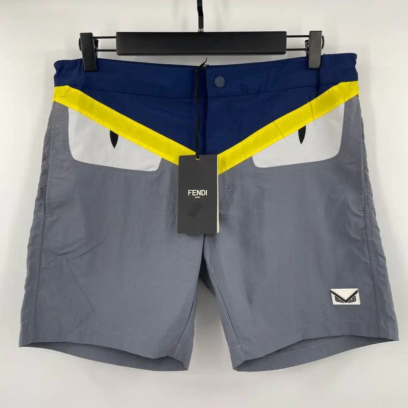 Fendi Fendi Color-Block Casual Shorts for Summer 0089 Size US 28 / EU 44 - 1 Thumbnail