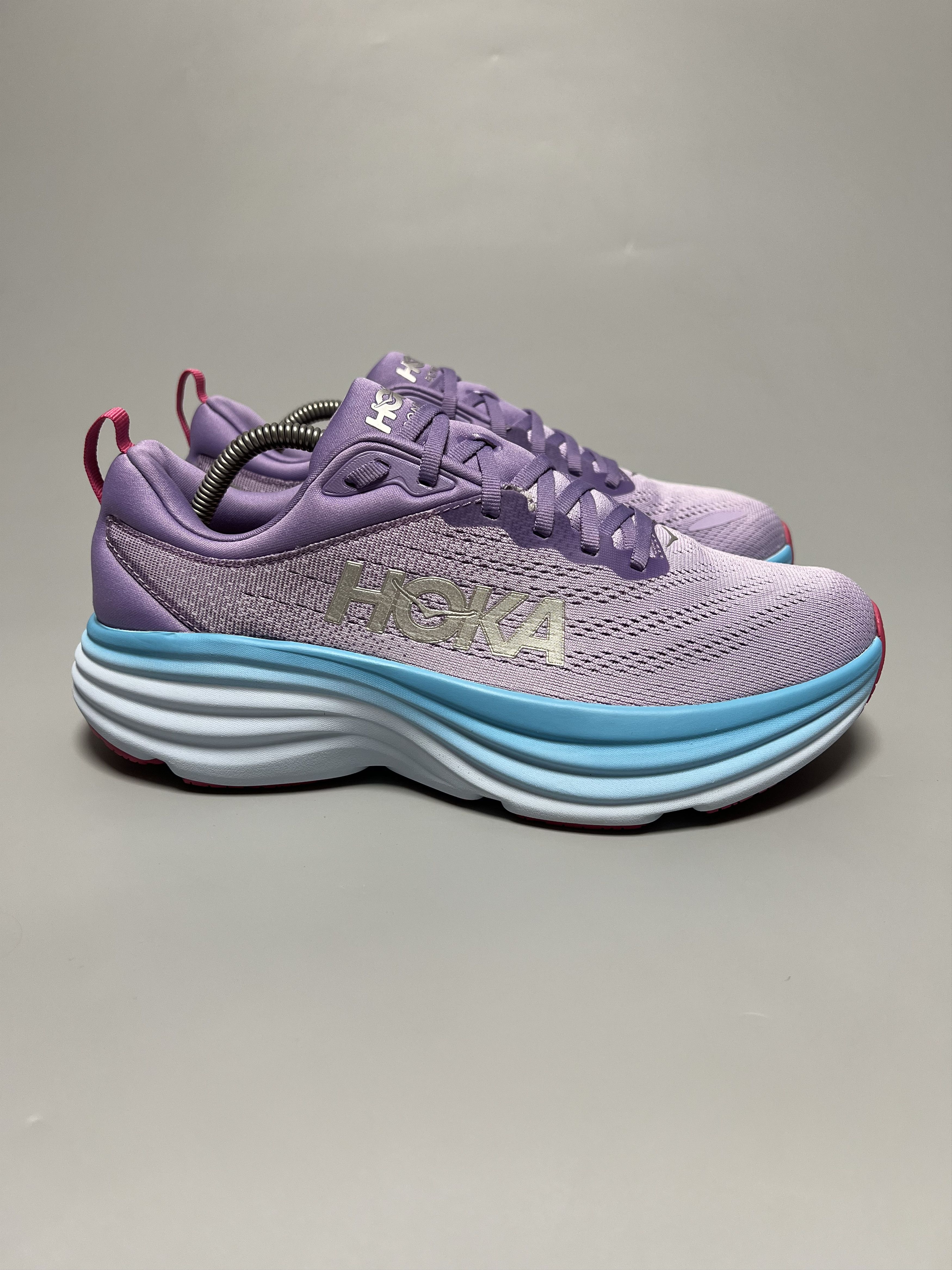 Hoka 9.5B Hoka One One Bondi 8 Running Shoes Walking Gym Size US 9.5 / IT 39.5 - 1 Thumbnail