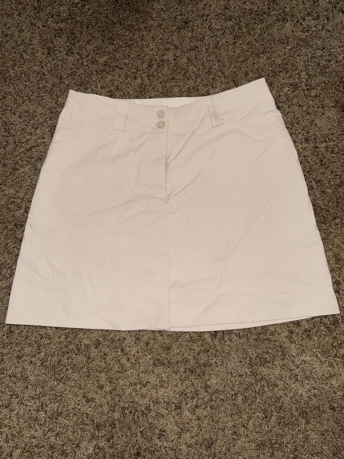 Nike Nike Women’s Golf DRI-FIT Beige Skort Size 27" / US 4 / IT 40 - 1 Thumbnail