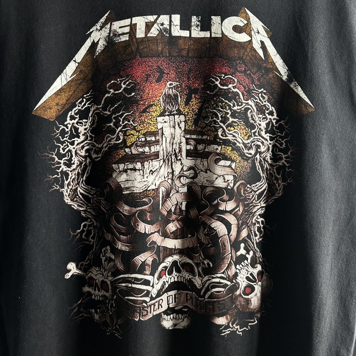 Metallica Metallica 90s Vintahe Band Tee Rock Rare T-shirts Rare Size US XL / EU 56 / 4 - 3 Thumbnail