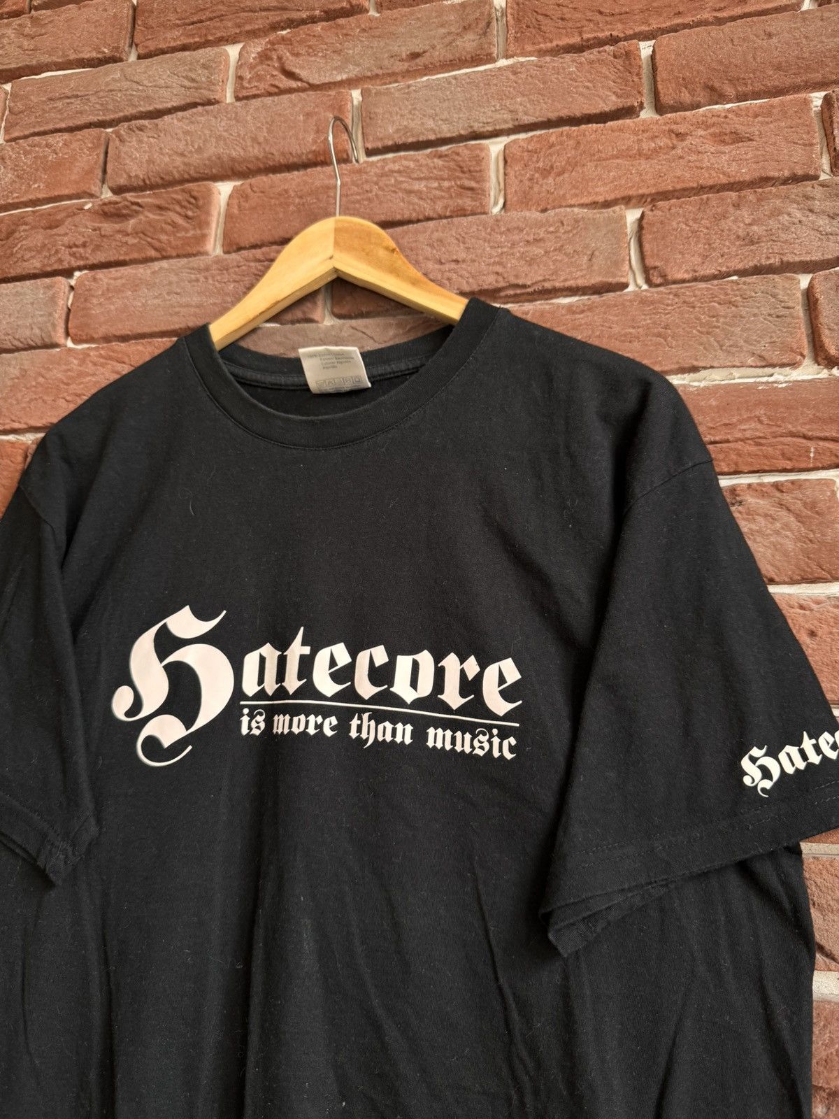Band Tees Rare Vintage 00s Hatecore Good Night Left Side Band tee M Size US M / EU 48-50 / 2 - 3 Thumbnail