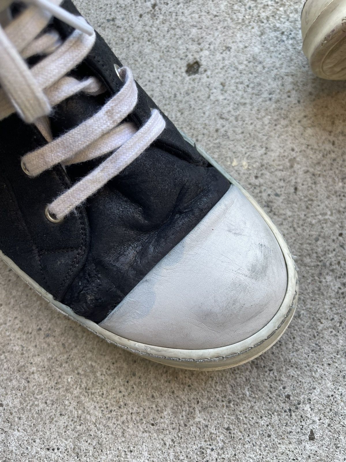 Rick Owens AW13 PLINTH Shearling Ramones professional repairs Size US 9 / EU 42 - 2 Thumbnail