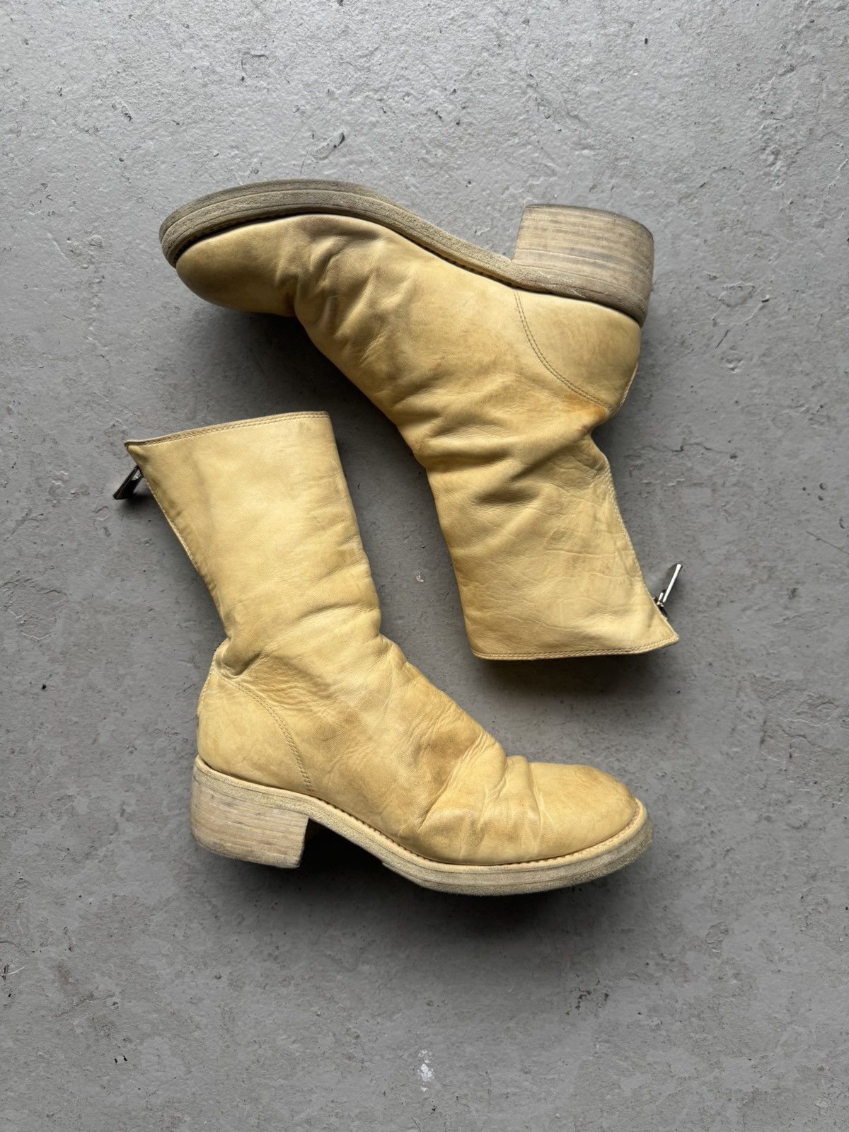 Guidi Guidi 788z Soft Horse Leather Back Zip Boots Size US 6 / IT 36 - 1 Thumbnail