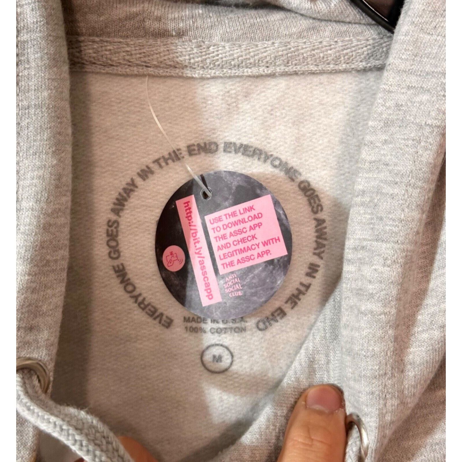 Anti Social Social Club Anti Social Social Club Hoodie || Medium | Brand New Size US M / EU 48-50 / 2 - 6 Thumbnail