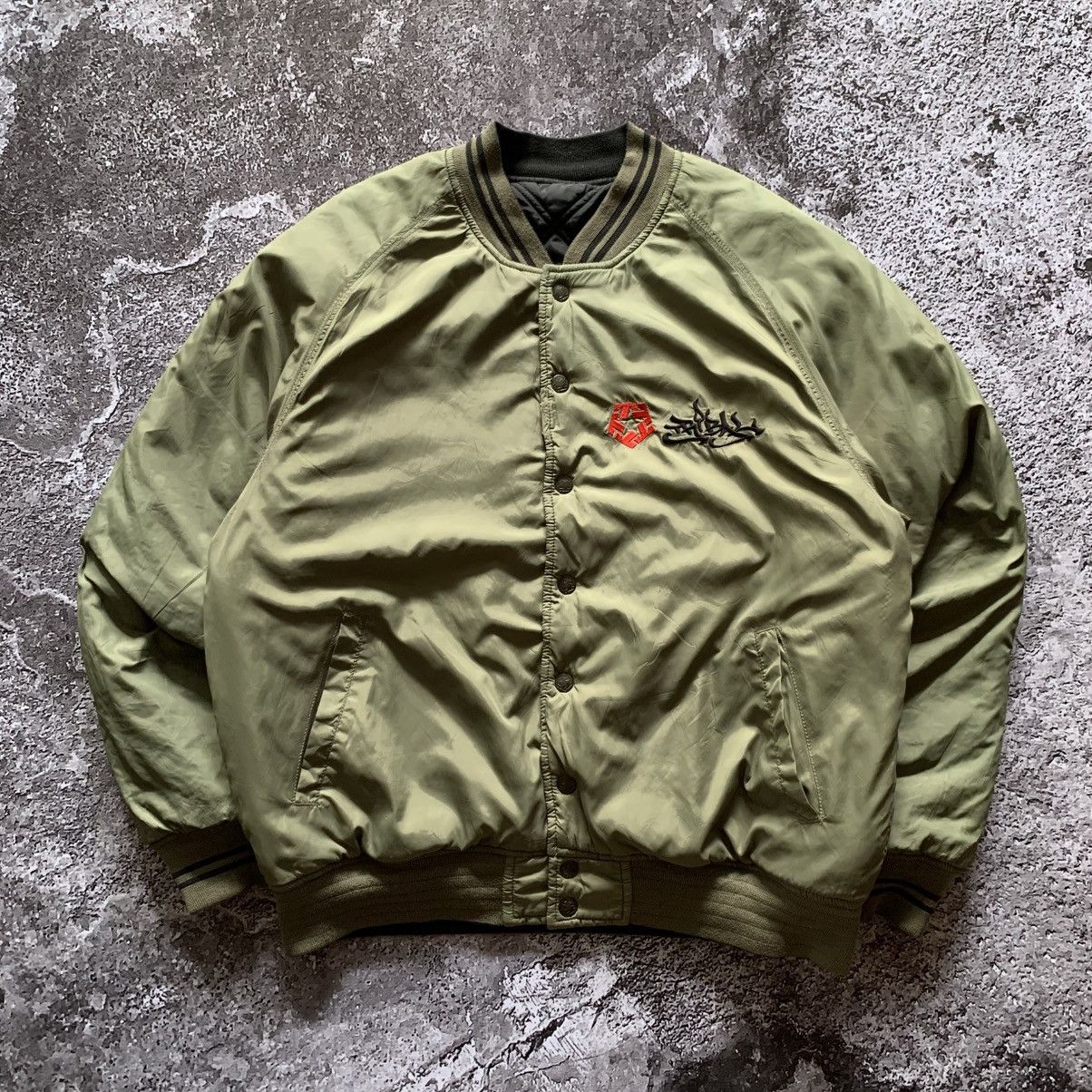 Tribal Streetwear Vintage Tribal Gear Streetwear Reversible Bomber Jacket Size US L / EU 52-54 / 3 - 2 Thumbnail