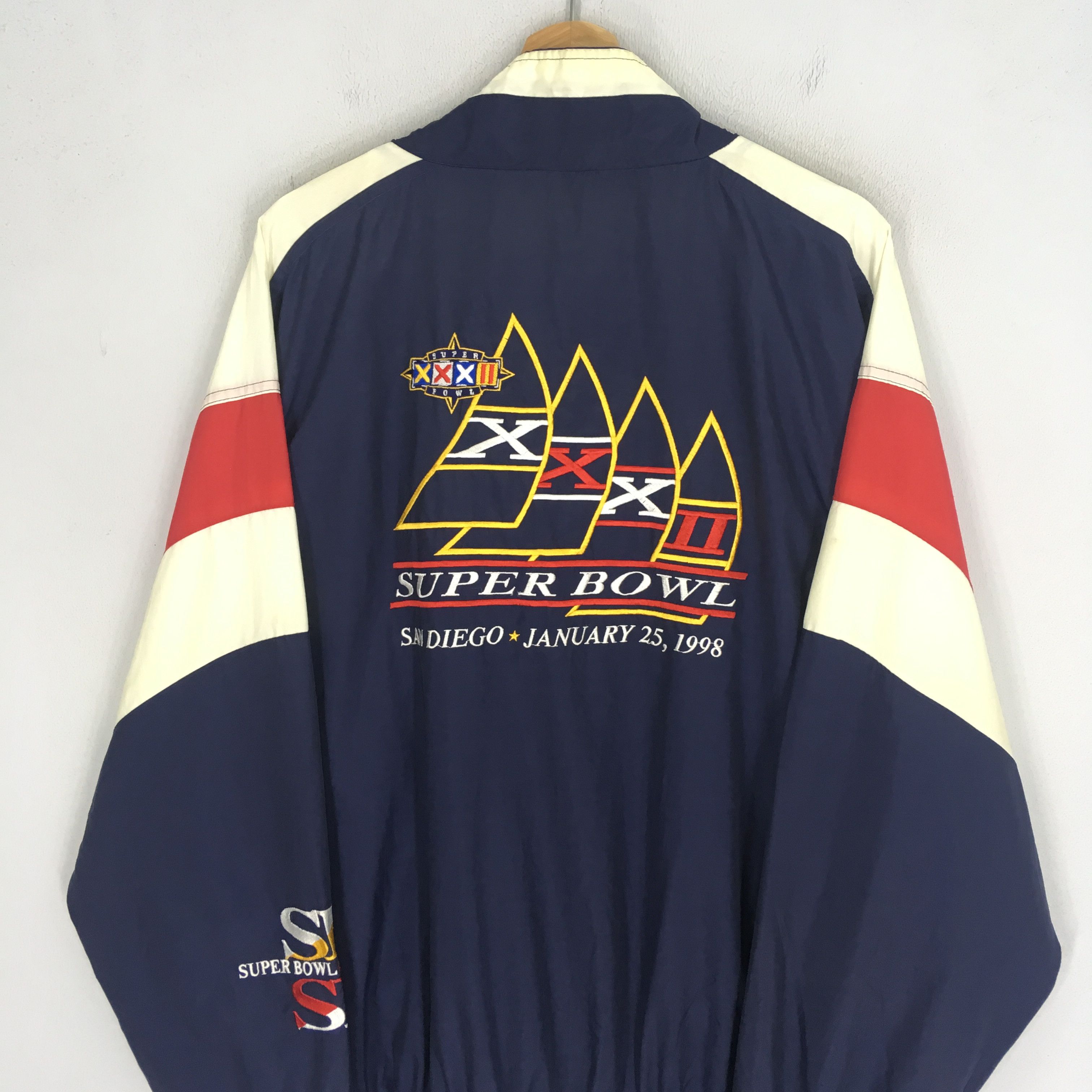 NFL Vintage 90's Super Bowl American Football Team Size US XL / EU 56 / 4 - 9 Thumbnail