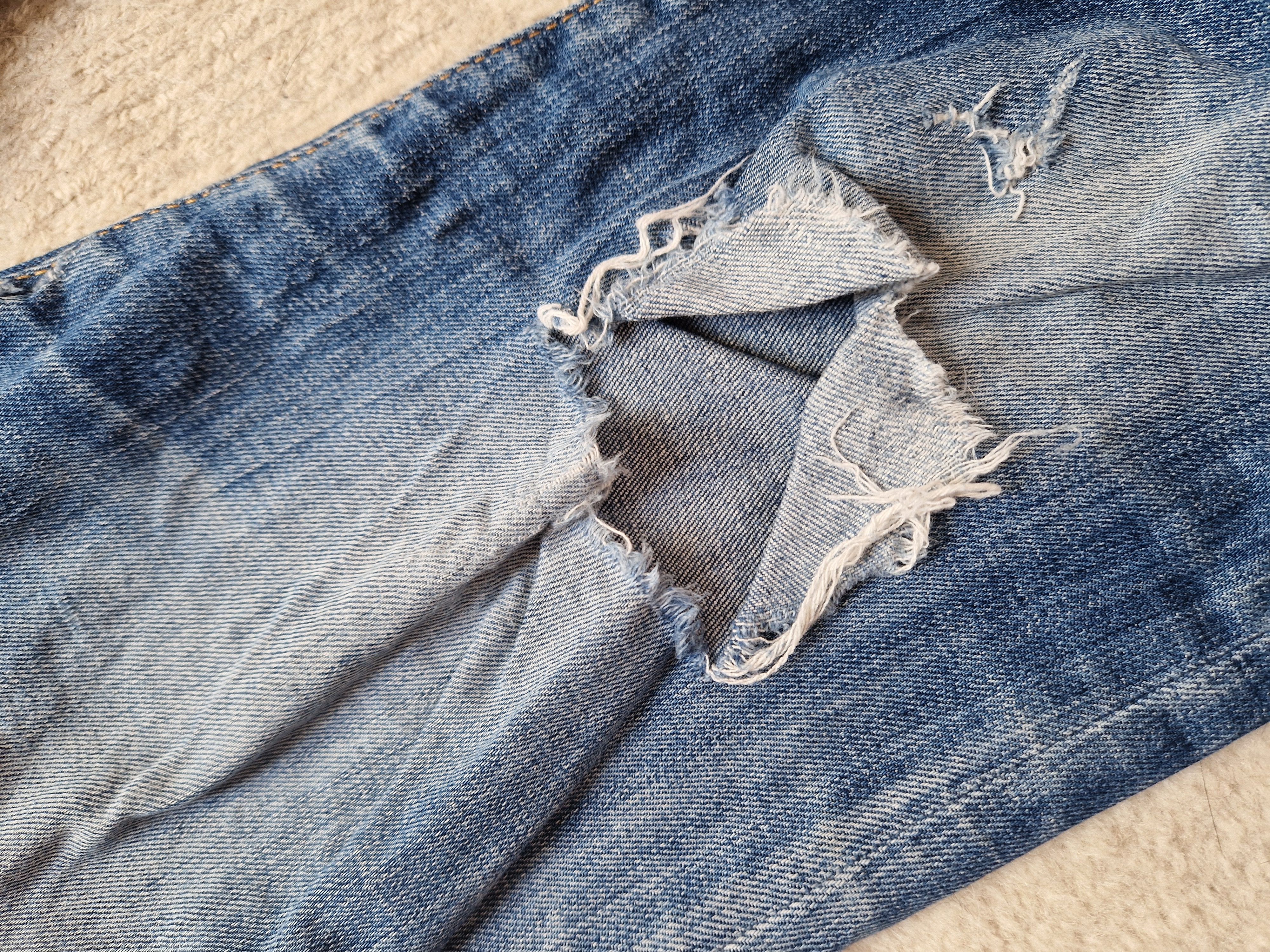 Dsquared2 Authentic DSQUARED2 ripped patch jeans denim distressed Size US 34 / EU 50 - 5 Thumbnail
