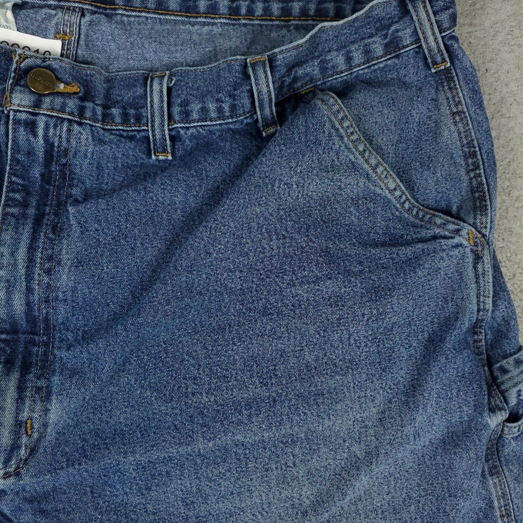 Carhartt Carhartt Shorts Mens Bermuda Denim 44 Blue Cotton Blend Casual Workwear 5-Pocket Design Vintage No Mens Size US 44 / EU 60 - 3 Thumbnail