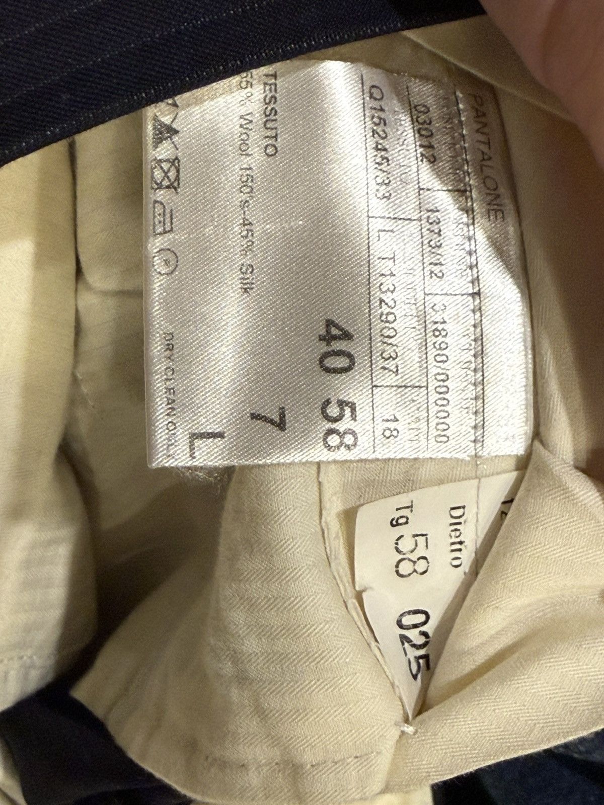 Canali Canali Exclusive Wool and Silk Suit Size 48L - 10 Thumbnail