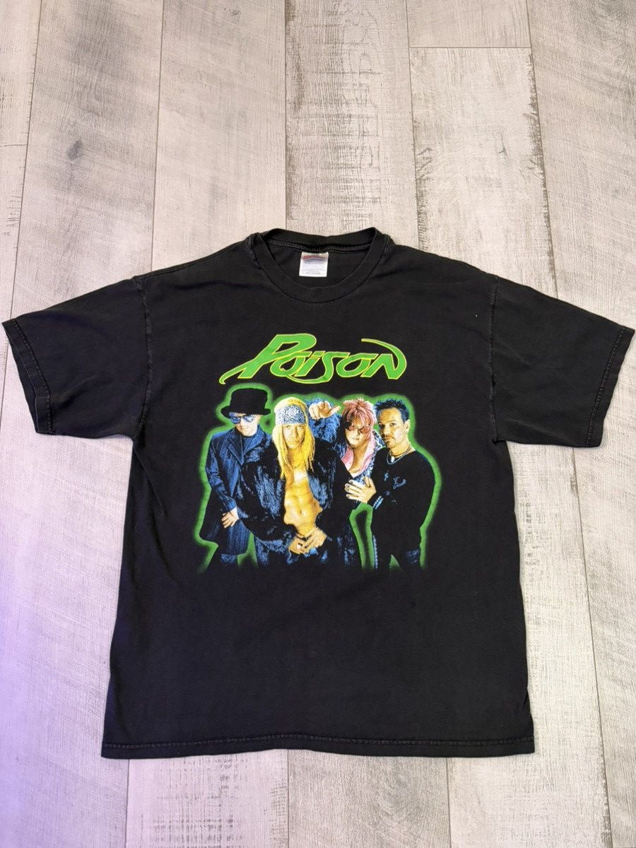 Hanes Poison Band T Shirt Size US L / EU 52-54 / 3 - 1 Thumbnail
