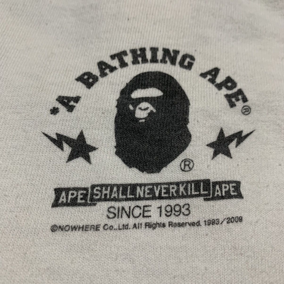 Bape Bape Medium Busy Works Graphic White Tee A Bathing Ape 2009 Size US M / EU 48-50 / 2 - 4 Thumbnail