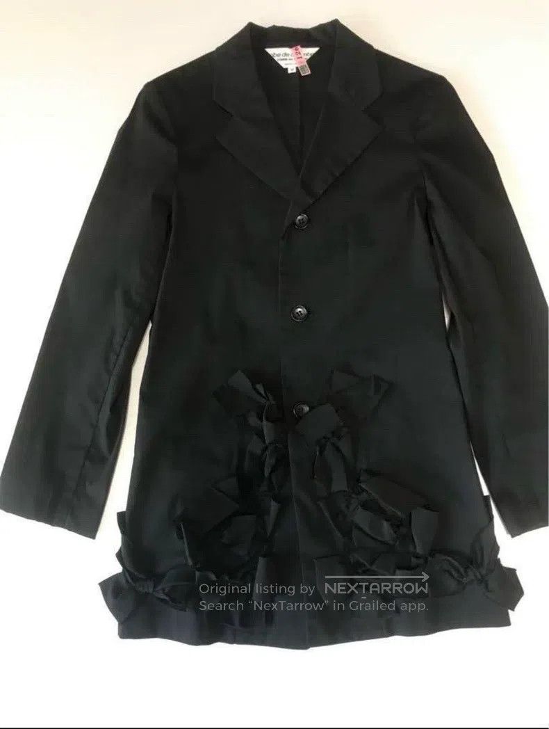 Comme des Garcons Comme Des Garcons Ribbon-trimmed shirt jacket Size M / US 6-8 / IT 42-44 - 1 Thumbnail