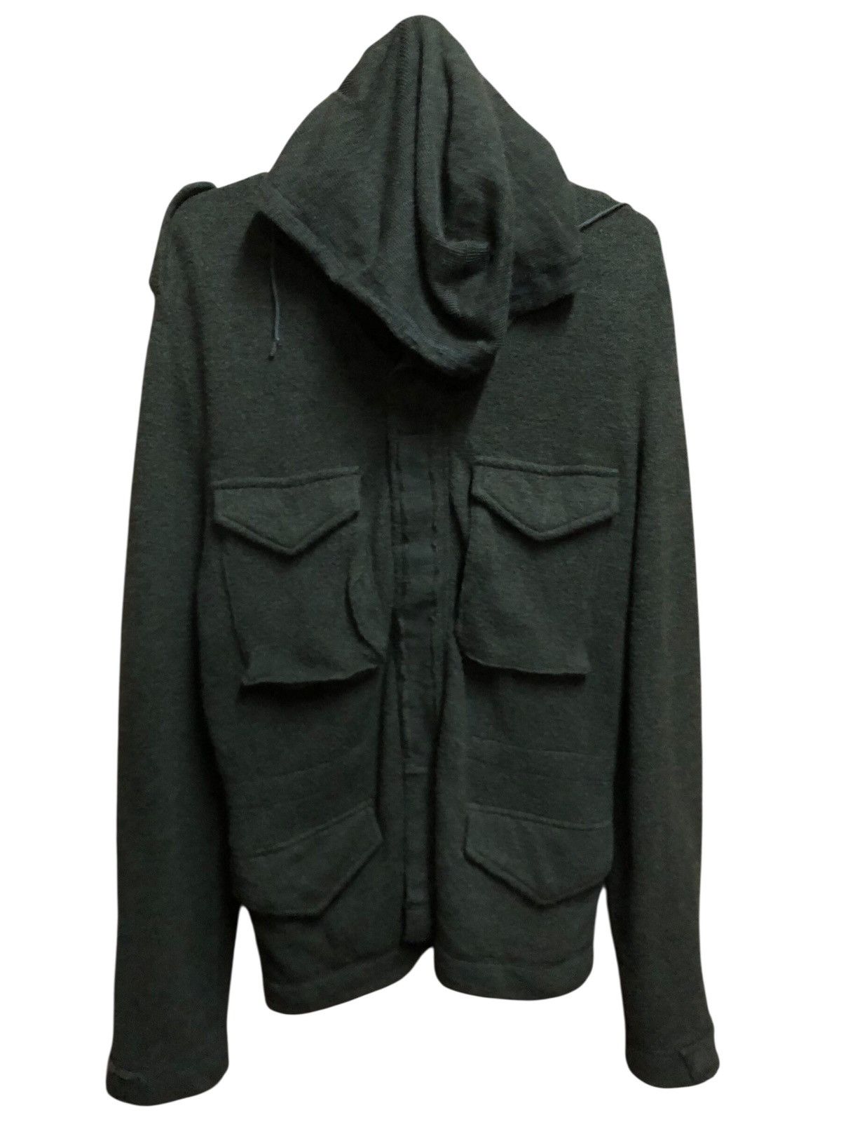 CABANE de ZUCCa Cabane de Zucca Wool military style Hooded jacket Size US M / EU 48-50 / 2 - 1 Thumbnail