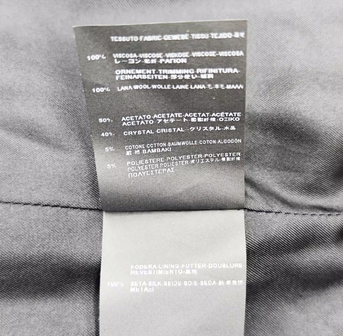 Hedi Slimane × Saint Laurent Paris SS15 Mr X embellished sequin satin bomber jacket Size US M / EU 48-50 / 2 - 7 Thumbnail